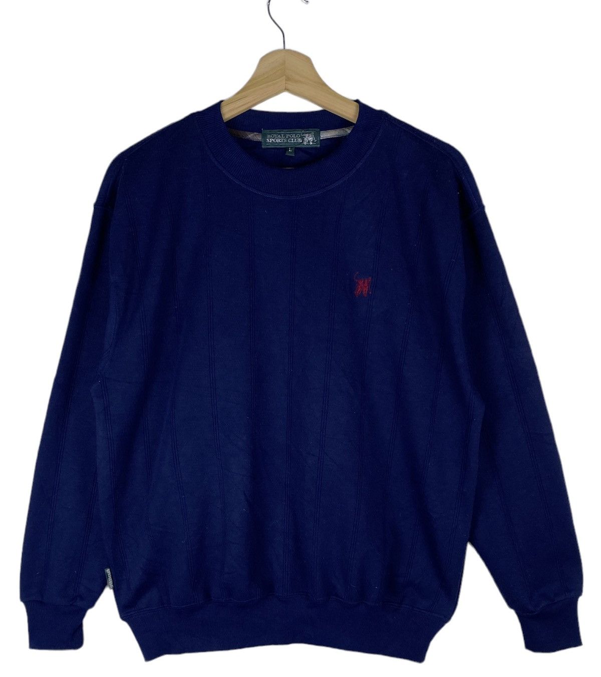 image of Beverly Hills Polo Club x Vintage Royal Polo Sports Club Sweatshirt, Men's (Size Large)