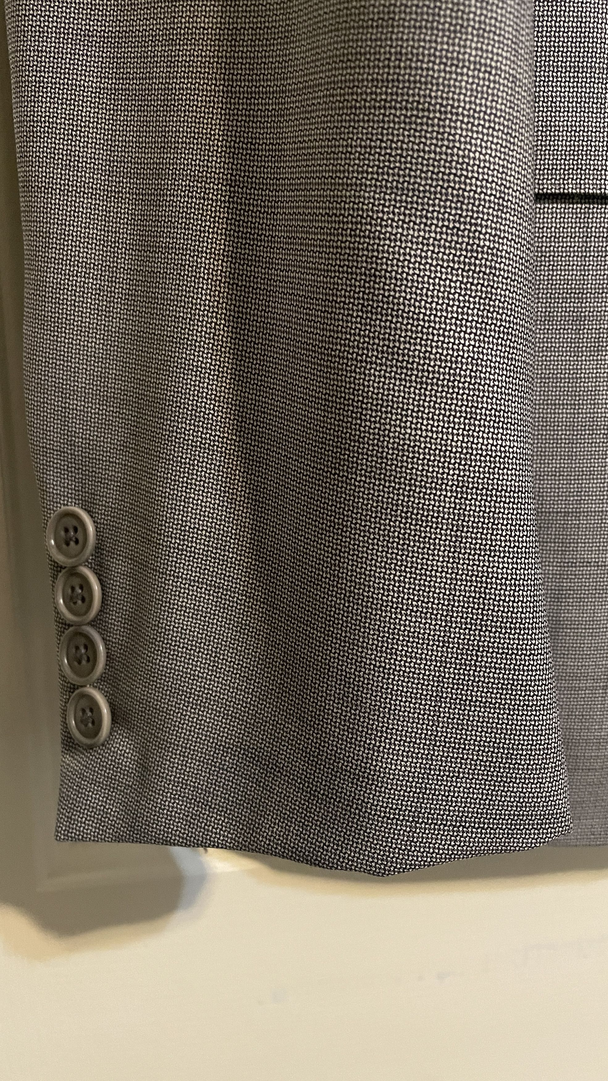 Ermenegildo Zegna Current Gray Sport Coat/ Jacket - 38-40 Size 40R - 4 Thumbnail