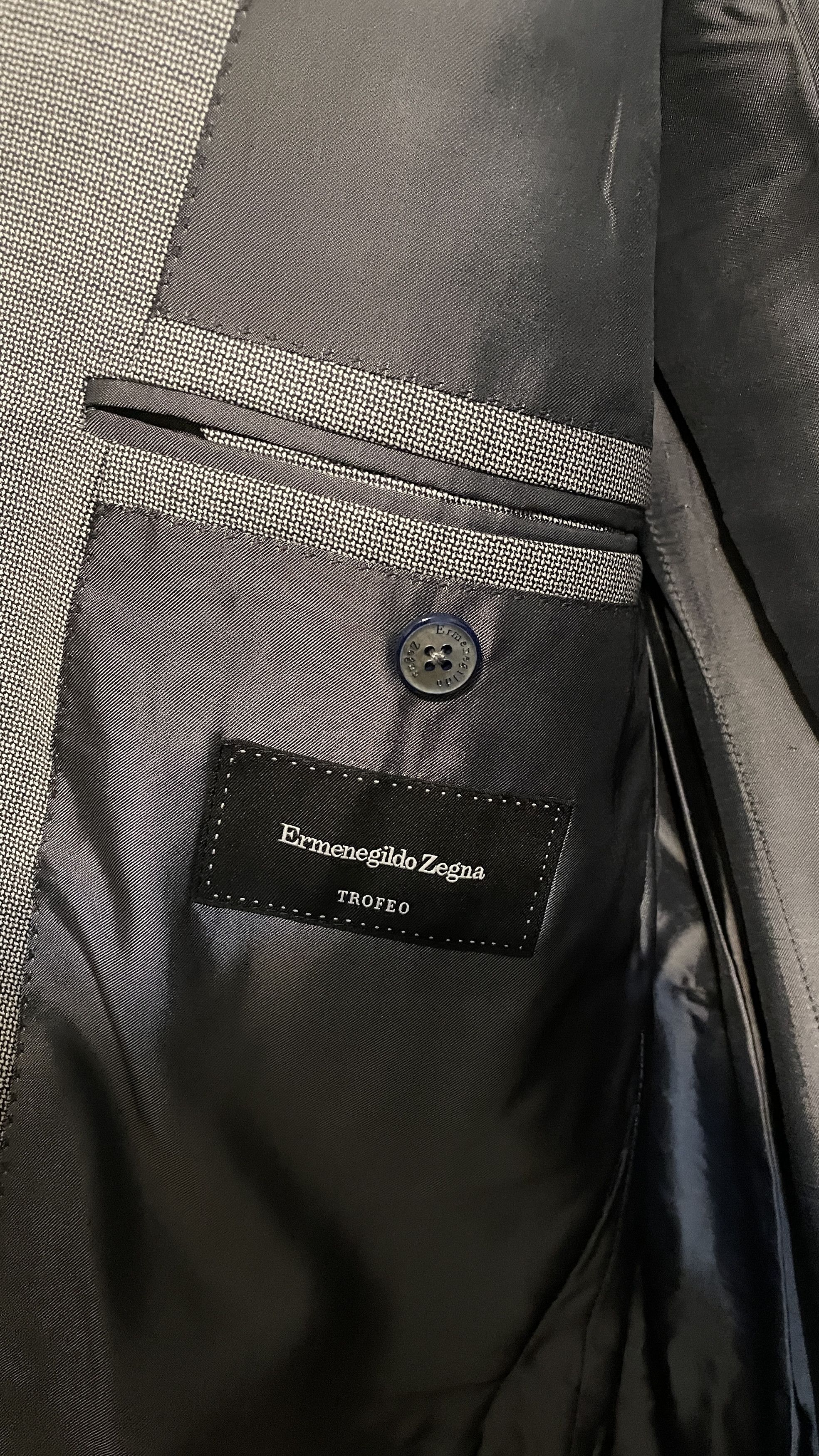Ermenegildo Zegna Current Gray Sport Coat/ Jacket - 38-40 Size 40R - 10 Thumbnail