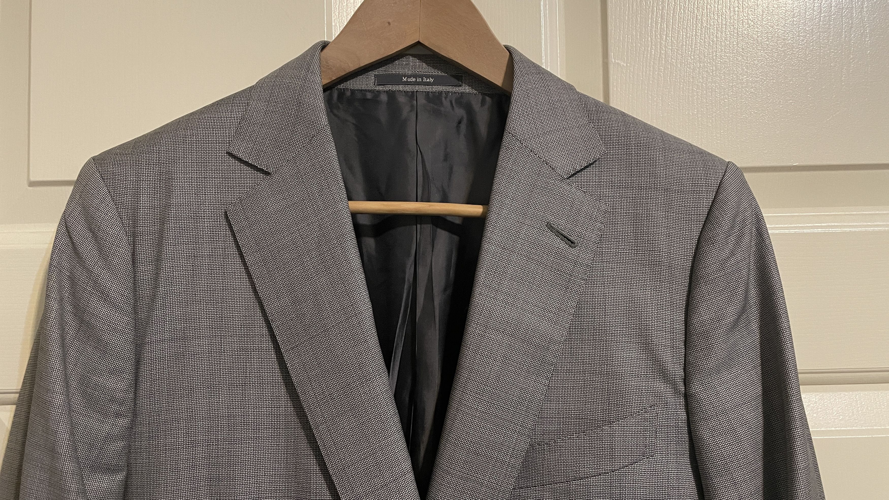 Ermenegildo Zegna Current Gray Sport Coat/ Jacket - 38-40 Size 40R - 2 Thumbnail