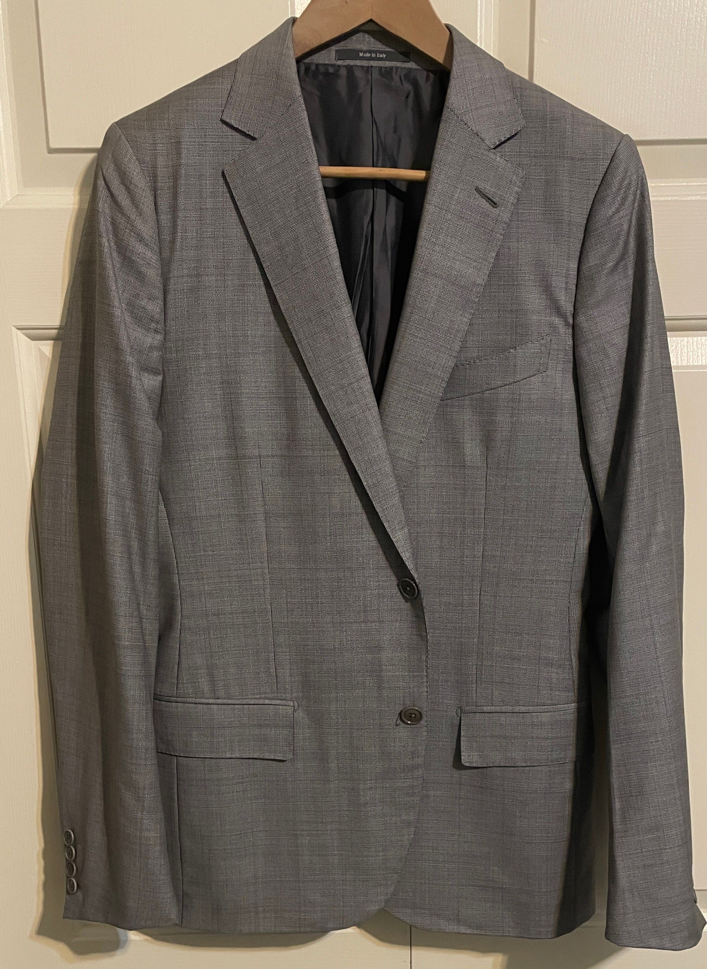 Ermenegildo Zegna Current Gray Sport Coat/ Jacket - 38-40 Size 40R - 1 Thumbnail
