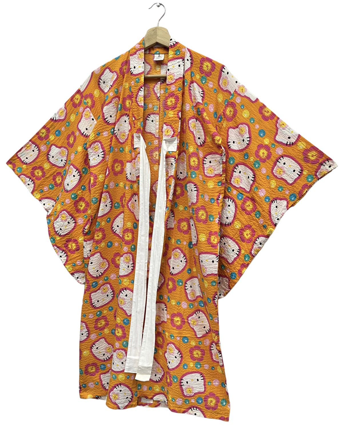 Cartoon Network ❤️RARE 90’s SANRIO HELLO KITTY SUGARLAND Light Cotton Kimono Size M / US 6-8 / IT 42-44 - 2 Thumbnail