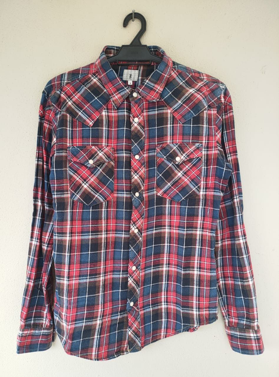 Takeo Kikuchi Takeo Kikuchi Flannel Shirt Size US M / EU 48-50 / 2 - 1 Thumbnail