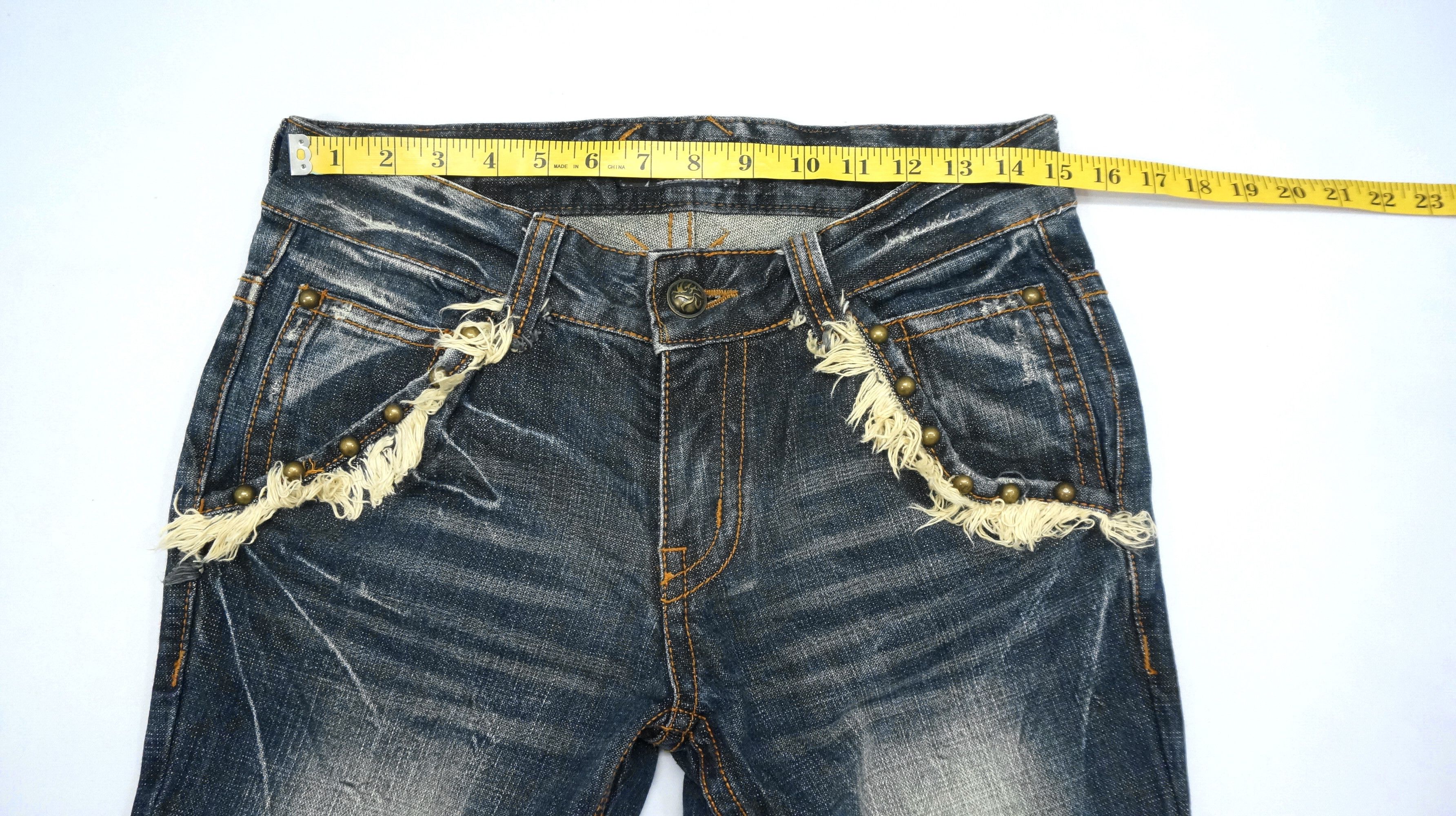 パンツ 00s xfrm japanese label flare denim 00s archive