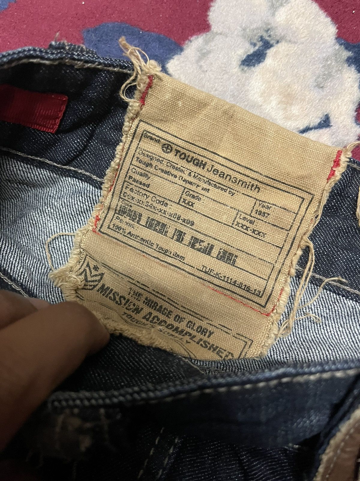 Japanese Brand Tough jeansmith jeans Size US 33 - 4 Thumbnail