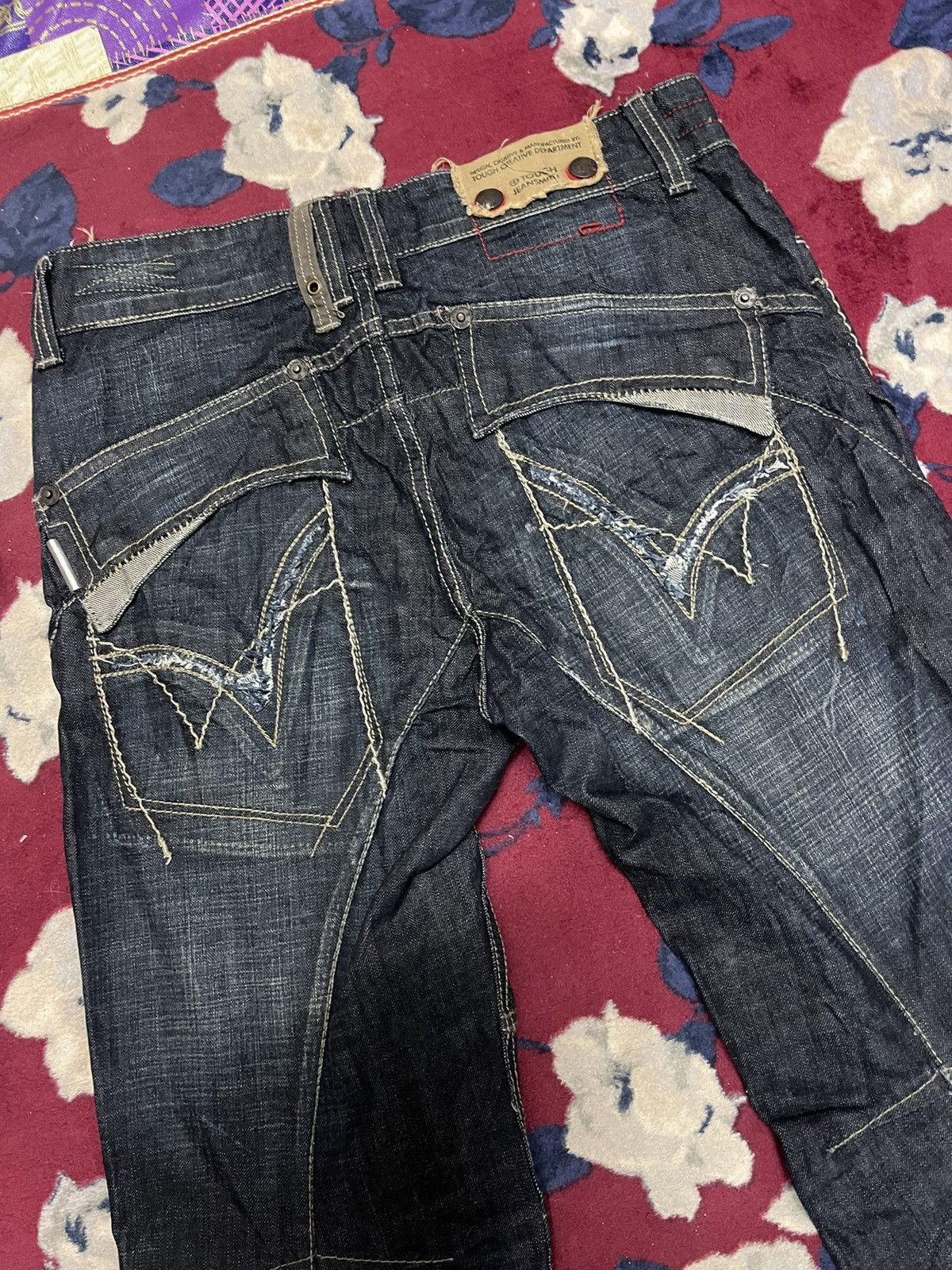 Japanese Brand Tough jeansmith jeans Size US 33 - 3 Thumbnail