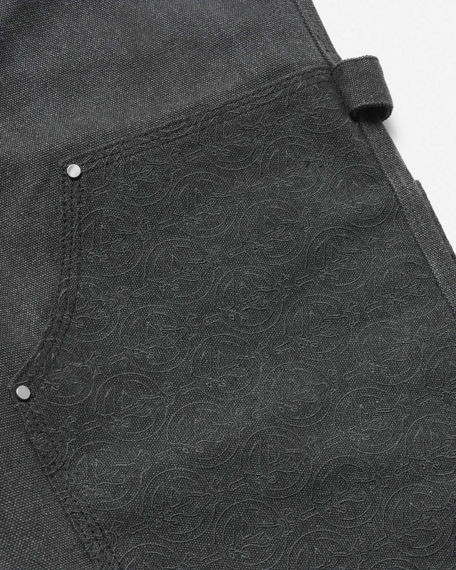 Absent × Fugazi Monogram Double Knee Work Pant Black 34 Size US 34 / EU 50 - 2 Thumbnail