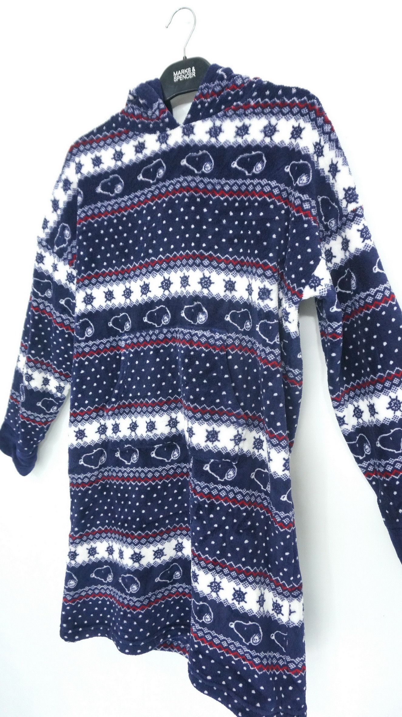 Peanuts PEANUTS Long Fleece Shirt Hoodie Size S / US 4 / IT 40 - 5 Thumbnail