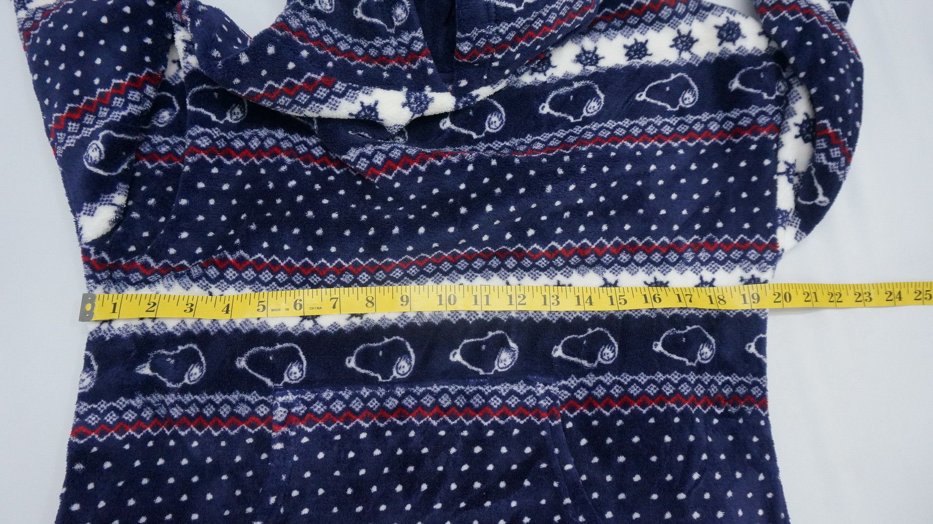 Peanuts PEANUTS Long Fleece Shirt Hoodie Size S / US 4 / IT 40 - 11 Thumbnail