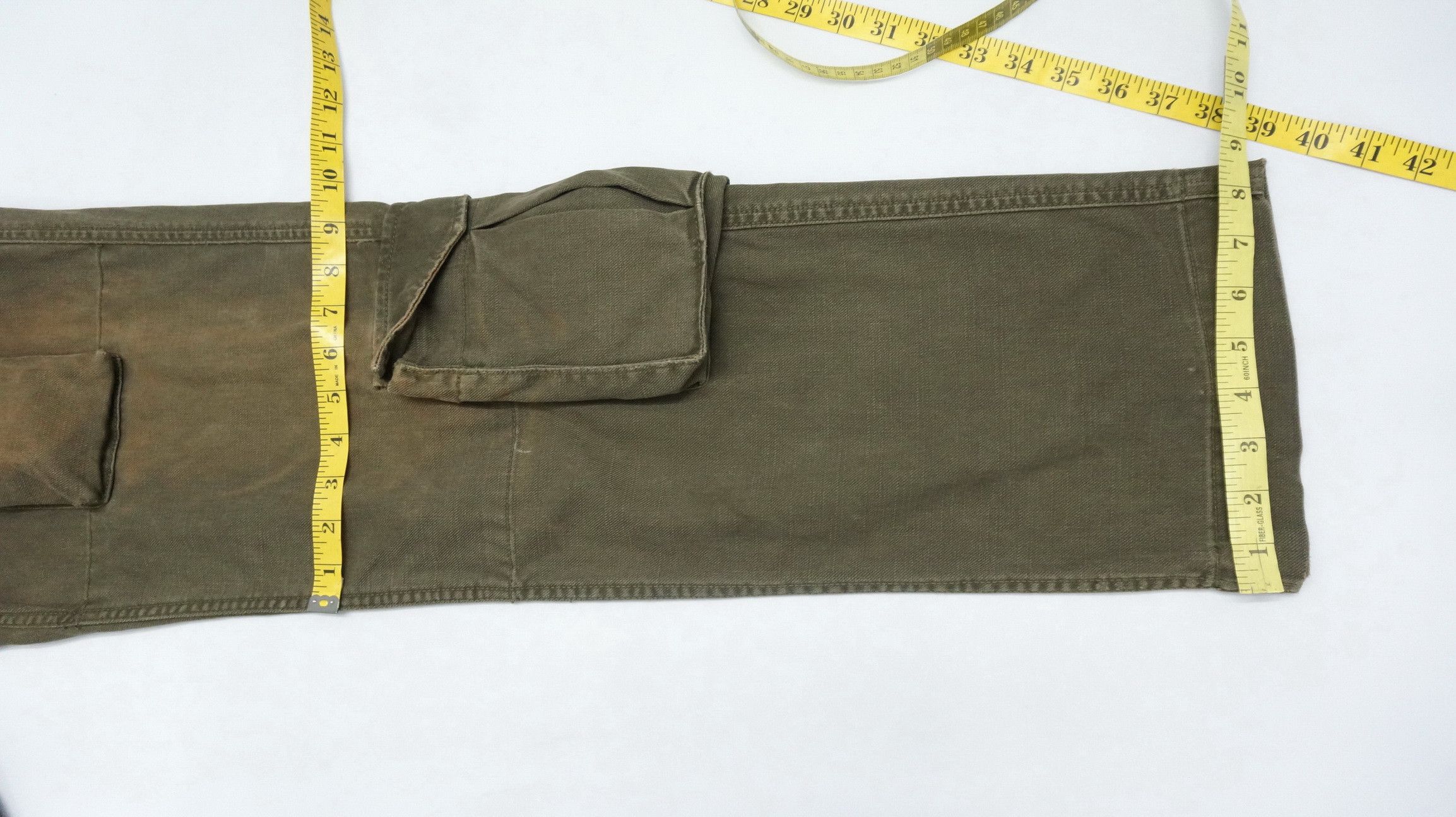 Japanese Brand 🔥 Sunfaded BLUEWAY SURPLUSTactical Distressed Cargo Pants Size US 30 / EU 46 - 13 Thumbnail