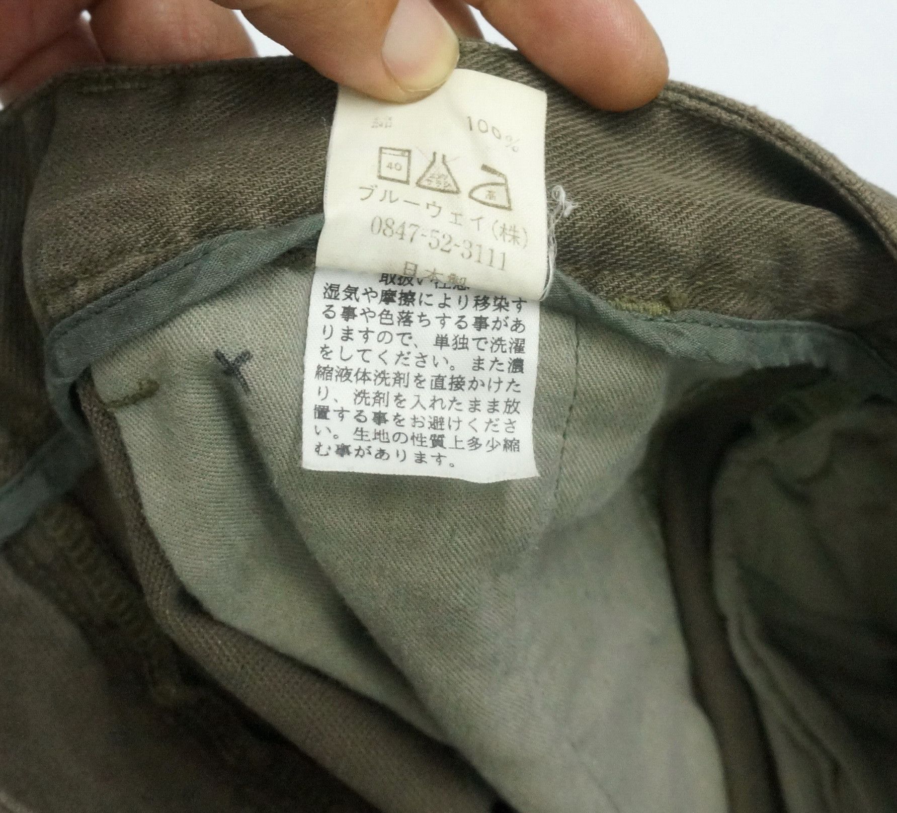 Japanese Brand 🔥 Sunfaded BLUEWAY SURPLUSTactical Distressed Cargo Pants Size US 30 / EU 46 - 18 Thumbnail