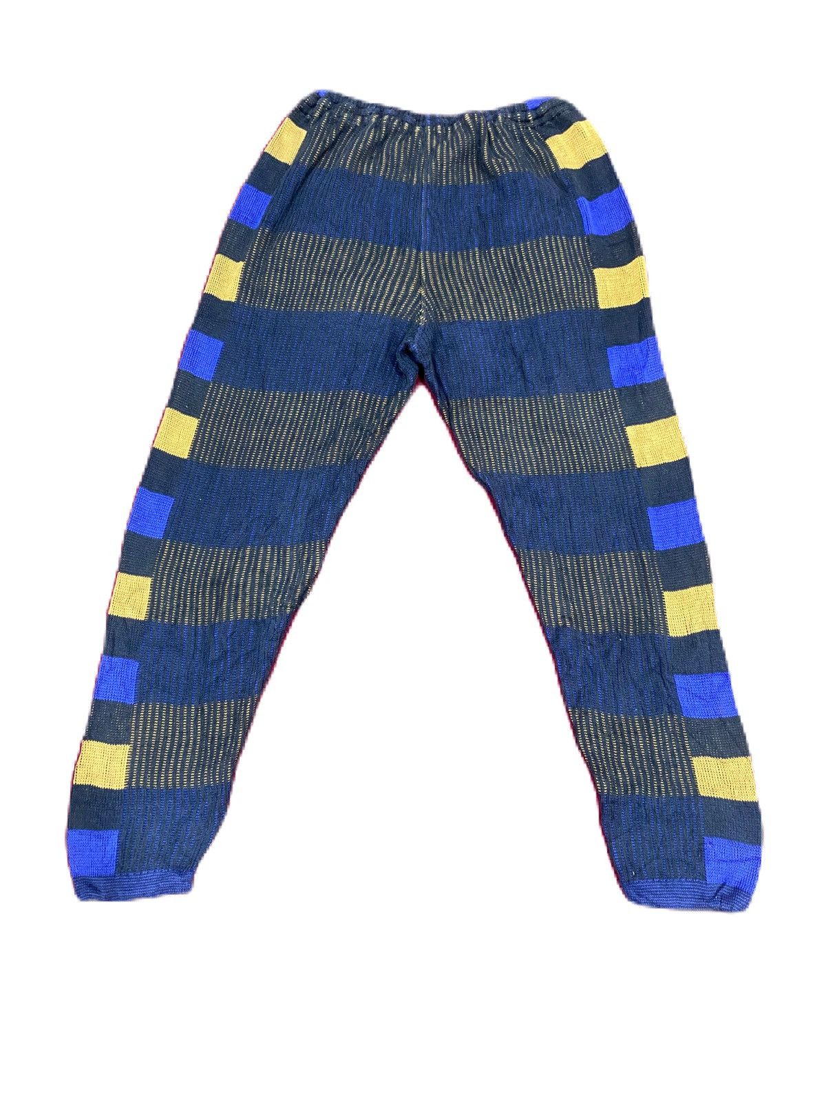 Issey Miyake VINTAGE ISSEY MIYAKE MEN GREY TAG DESIGN SWEAT PANTS RARE Size US 34 / EU 50 - 2 Thumbnail