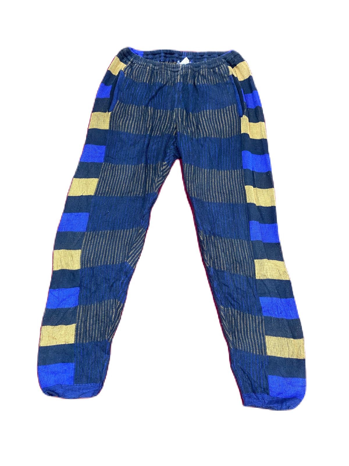 Issey Miyake VINTAGE ISSEY MIYAKE MEN GREY TAG DESIGN SWEAT PANTS RARE Size US 34 / EU 50 - 1 Thumbnail
