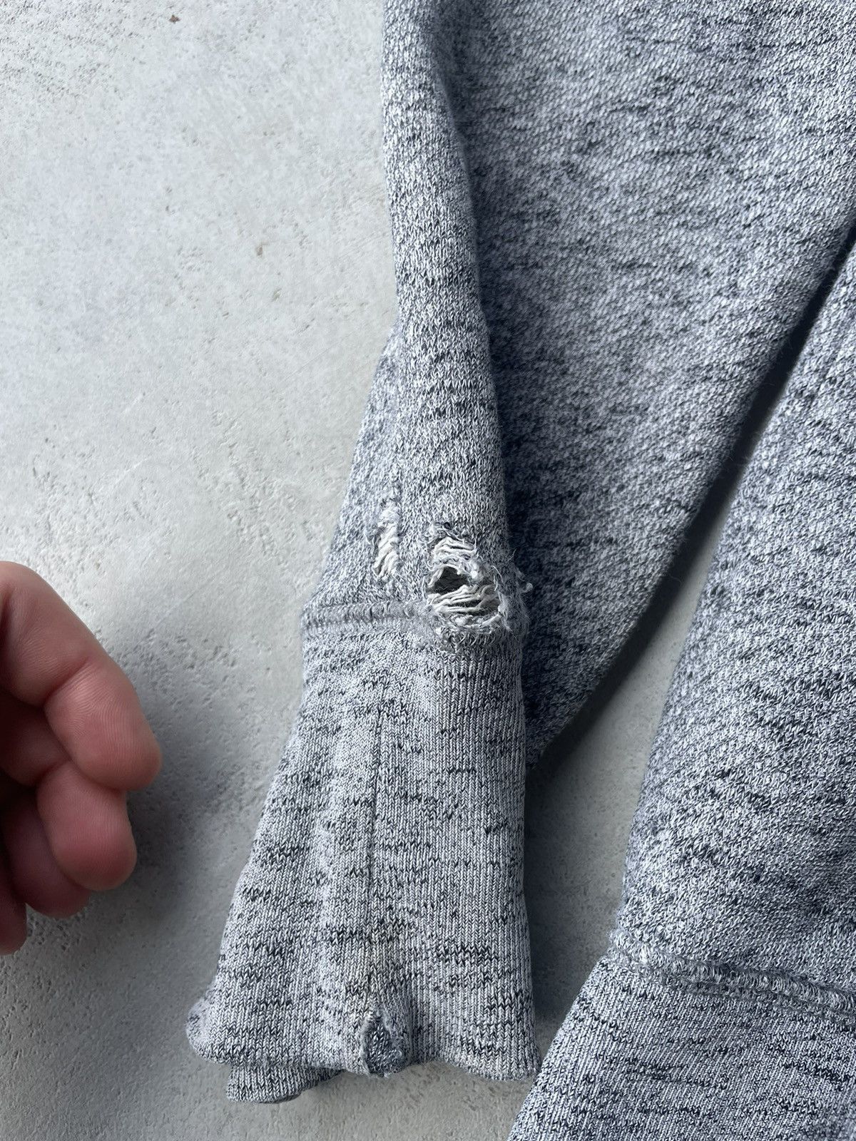 Our Legacy Our Legacy distressed Crewneck Size US XS / EU 42 / 0 - 6 Thumbnail