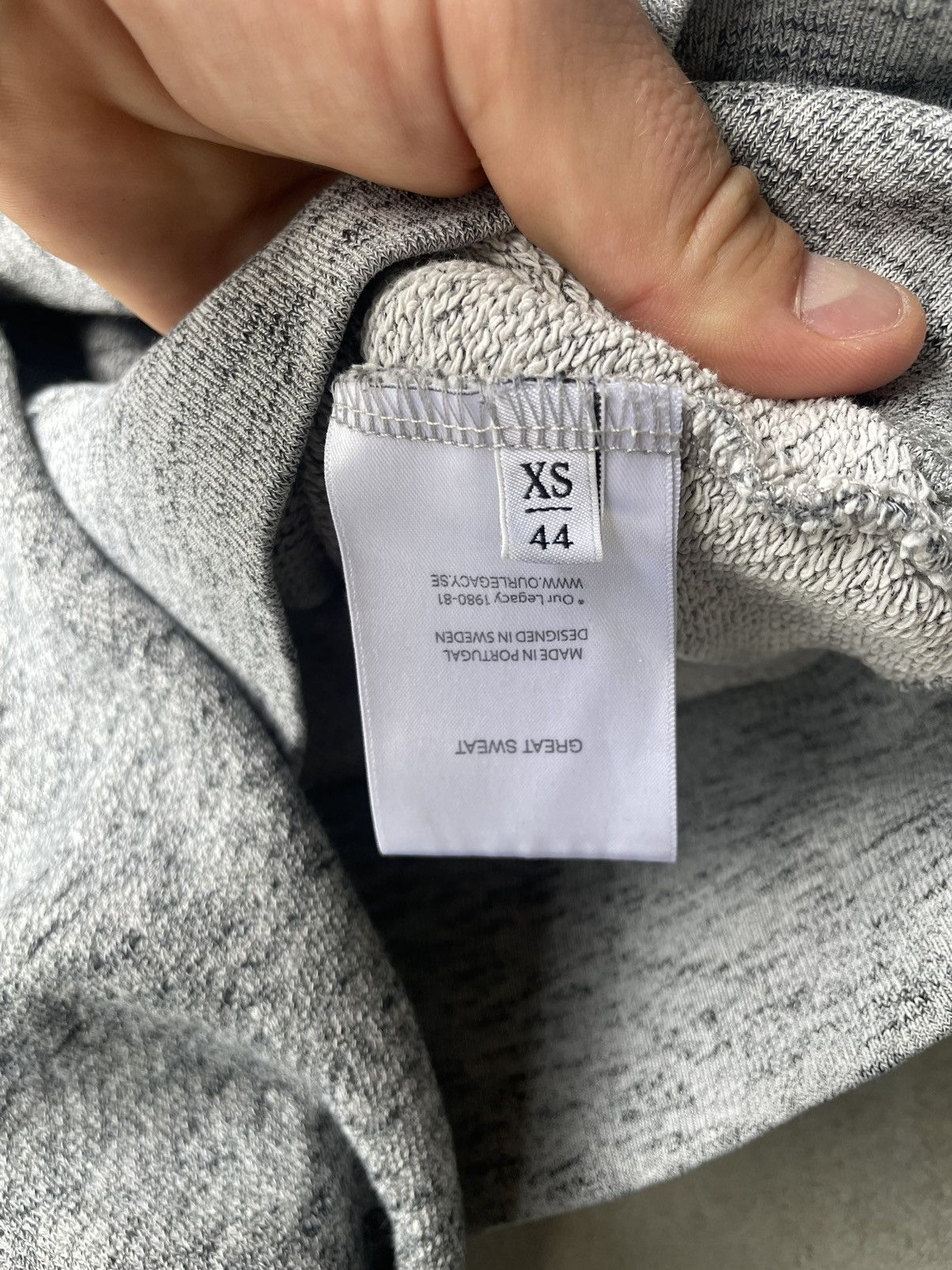 Our Legacy Our Legacy distressed Crewneck Size US XS / EU 42 / 0 - 3 Thumbnail