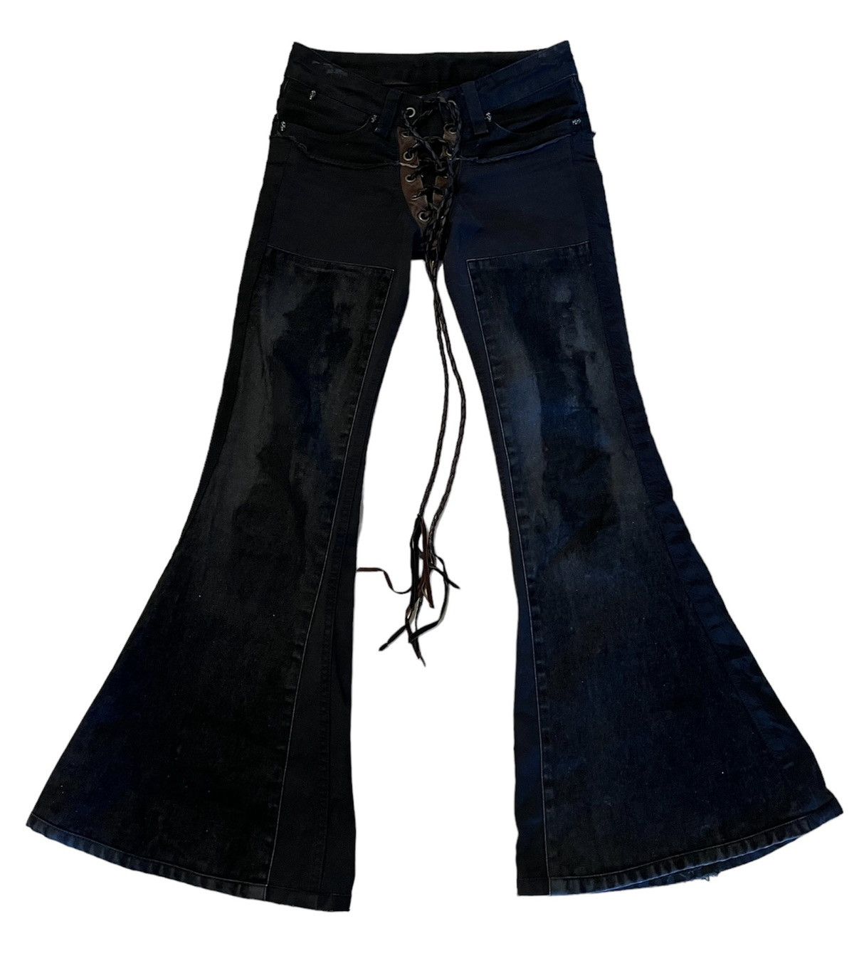 If Six Was Nine Ifsixwasnine mud max 00s lace front denim | Grailed