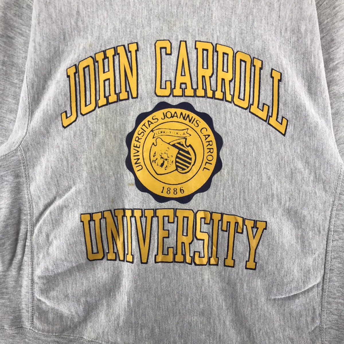 Champion × Vintage Vintage John Carroll University Champion Sweatshirt Size US M / EU 48-50 / 2 - 2 Thumbnail
