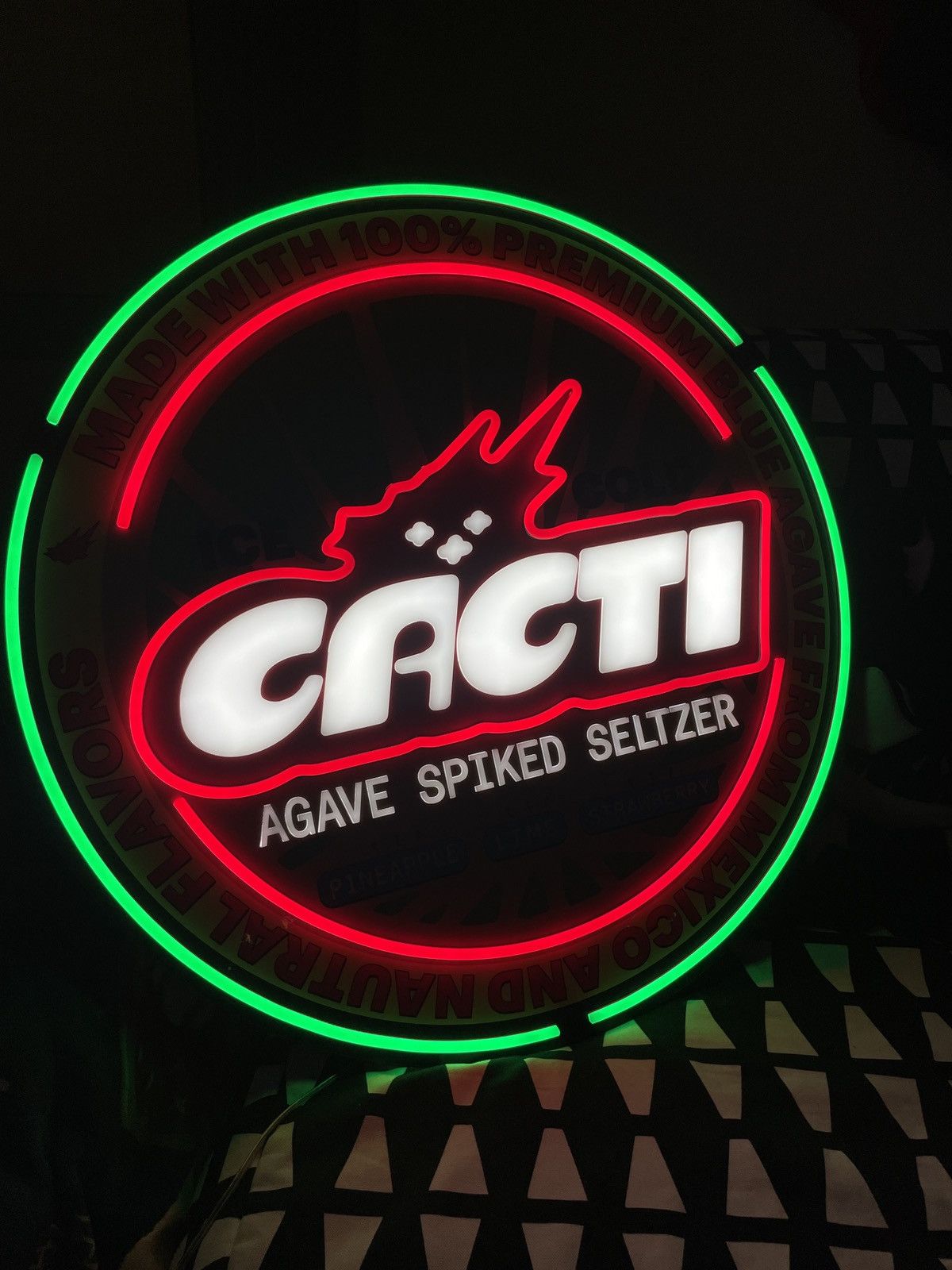 Travis Scott Cacti Seal Neon Sign | Grailed