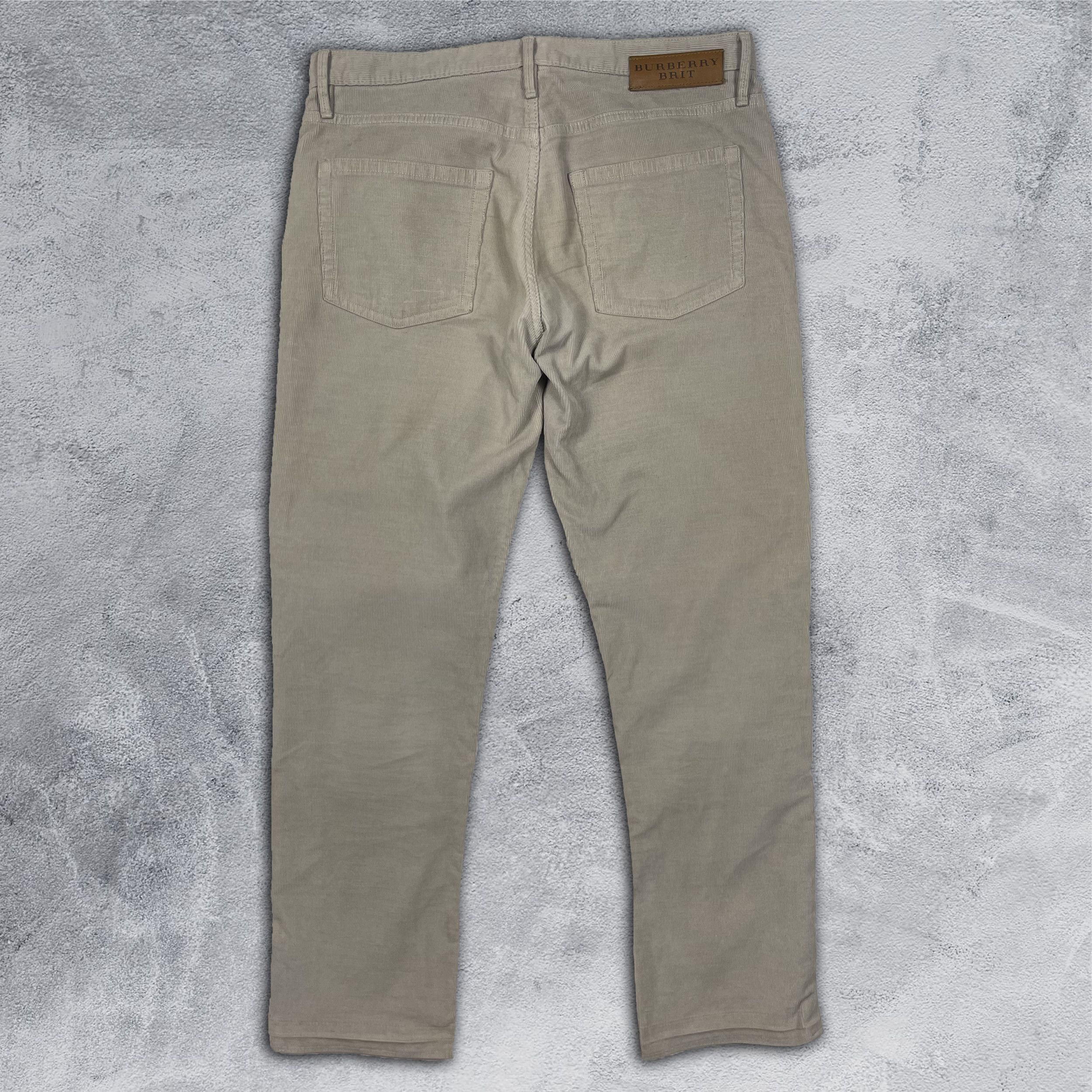 Burberry Burberry Britain Corduroy Casual Pants Size US 32 / EU 48 - 1 Thumbnail