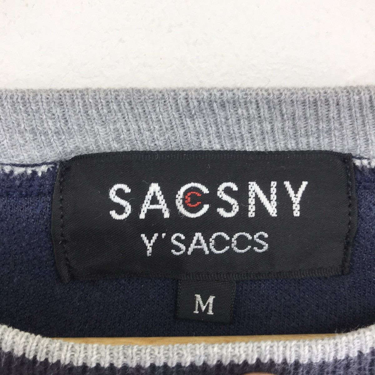 Designer × Yohji Yamamoto Yohji Yamamoto Sweatshirt SACSNY Y'SACCS Pullover Size US M / EU 48-50 / 2 - 5 Thumbnail