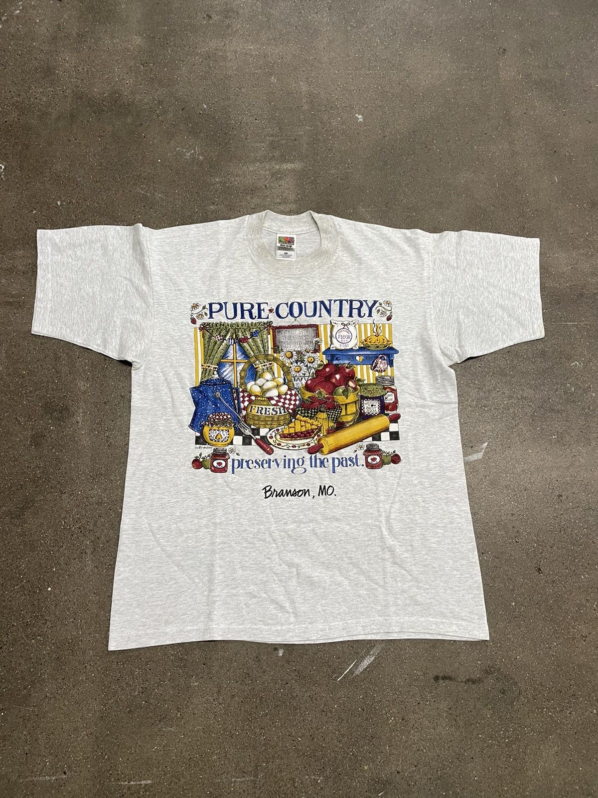 Pure C*ntry Tee - Vintage White