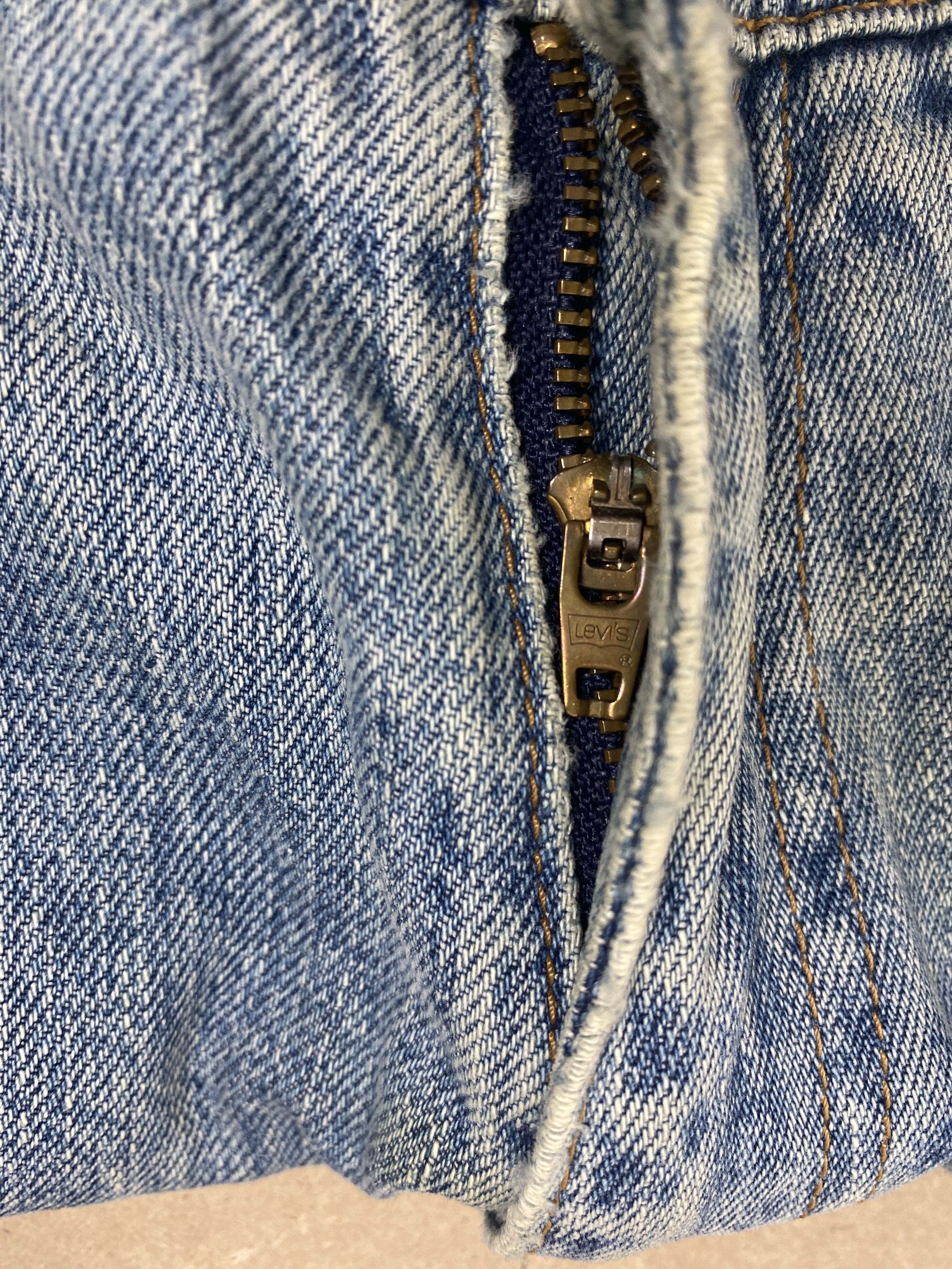 Levi's × Vintage Vintage Levis Women Straight Cut Faded Light Wash Jeans Size 30" / US 8 / IT 44 - 13 Thumbnail