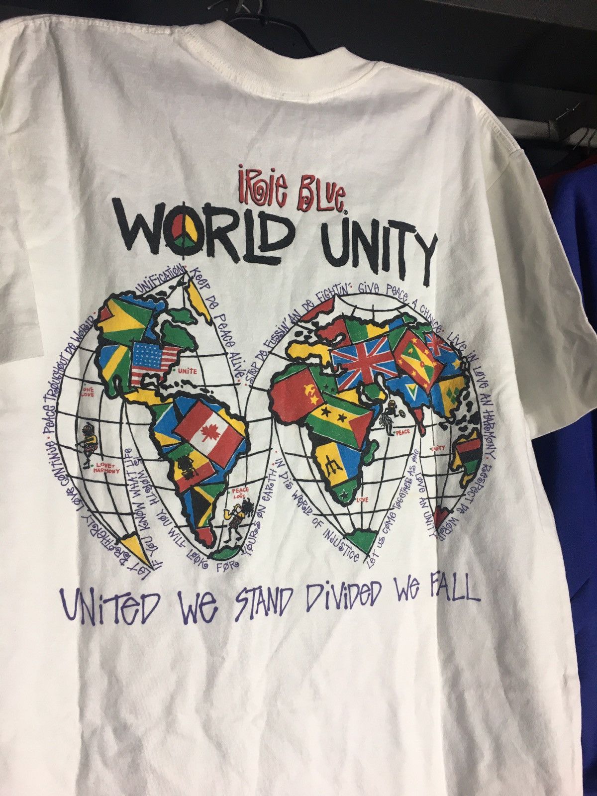 Other Vintage 90s world unity Barbados tee stussy streetwear 90s Size US L / EU 52-54 / 3 - 1 Thumbnail