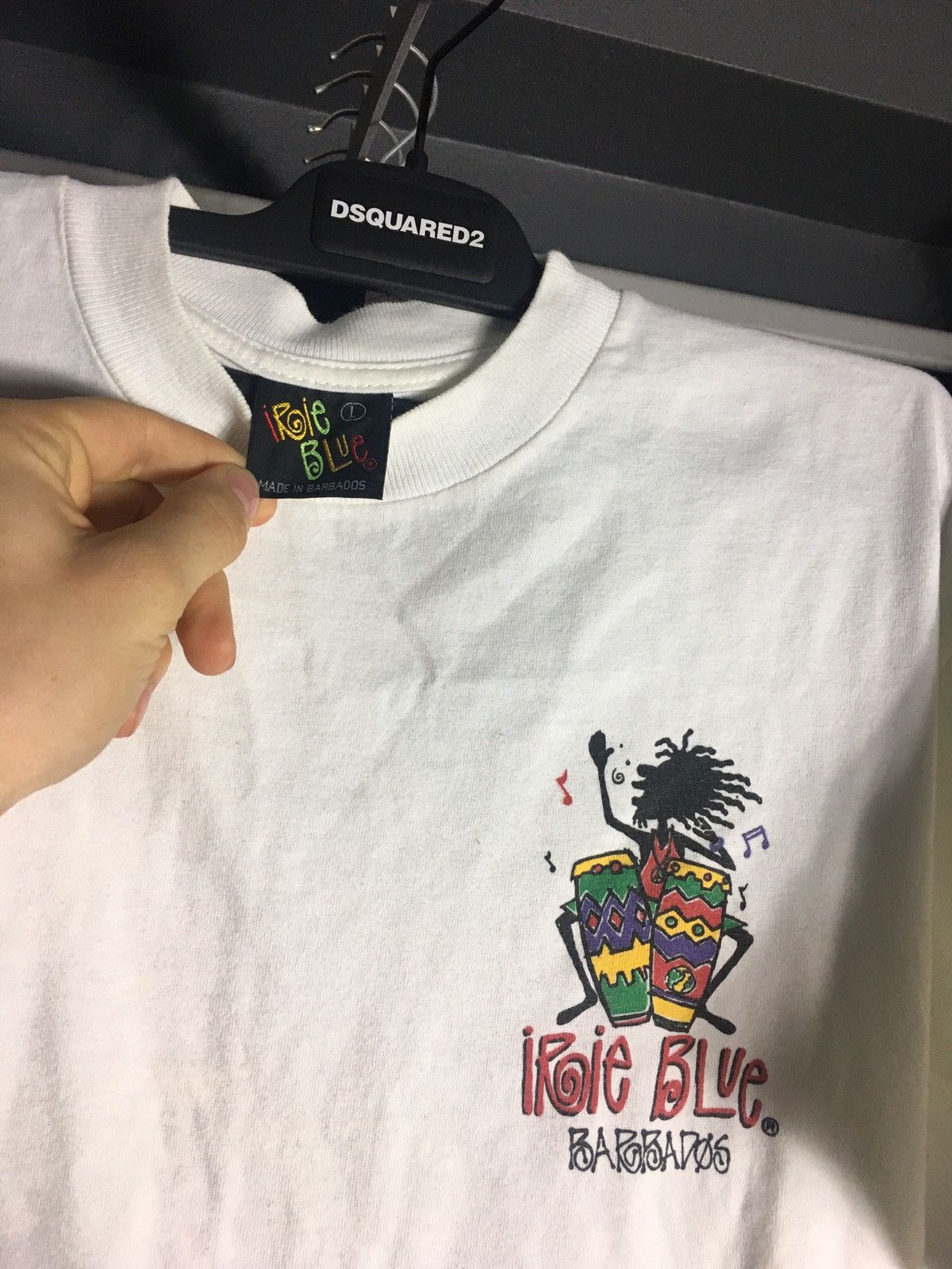 Other Vintage 90s world unity Barbados tee stussy streetwear 90s Size US L / EU 52-54 / 3 - 3 Thumbnail