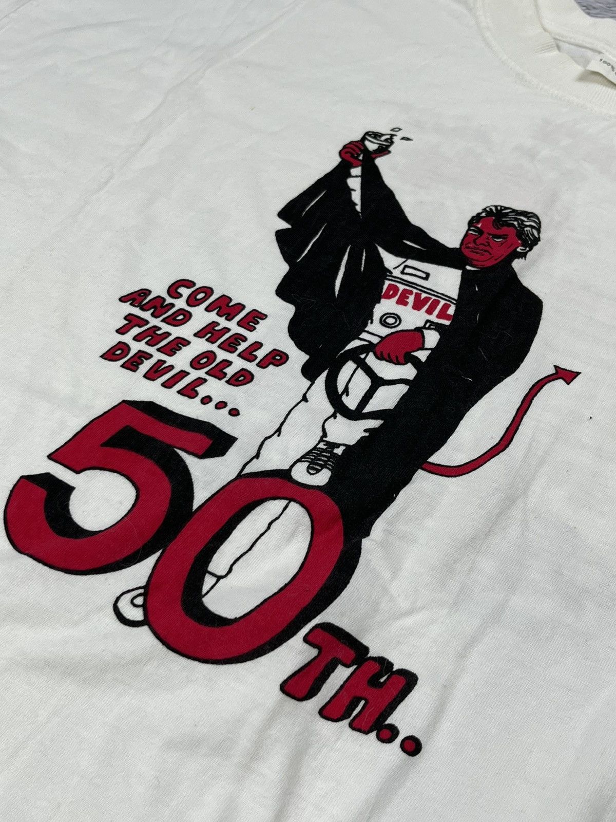 NASCAR Vintage 1999 Devil racing Dimi Mavropoulos Devil himself Size US XL / EU 56 / 4 - 5 Thumbnail