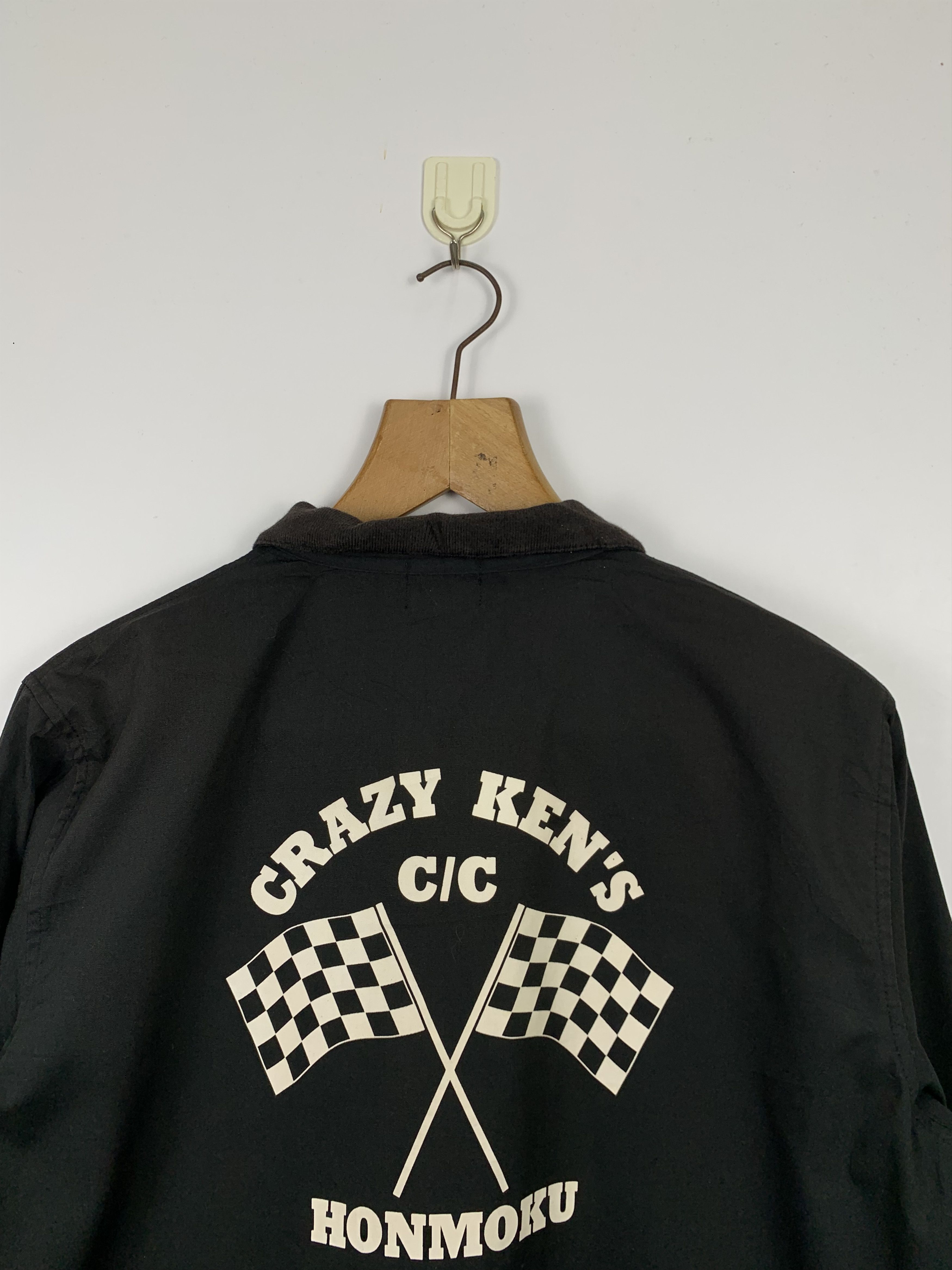 Vintage Vintage Crazy Kent Racing Parkas Big Logo J0558 Size US S / EU 44-46 / 1 - 11 Thumbnail
