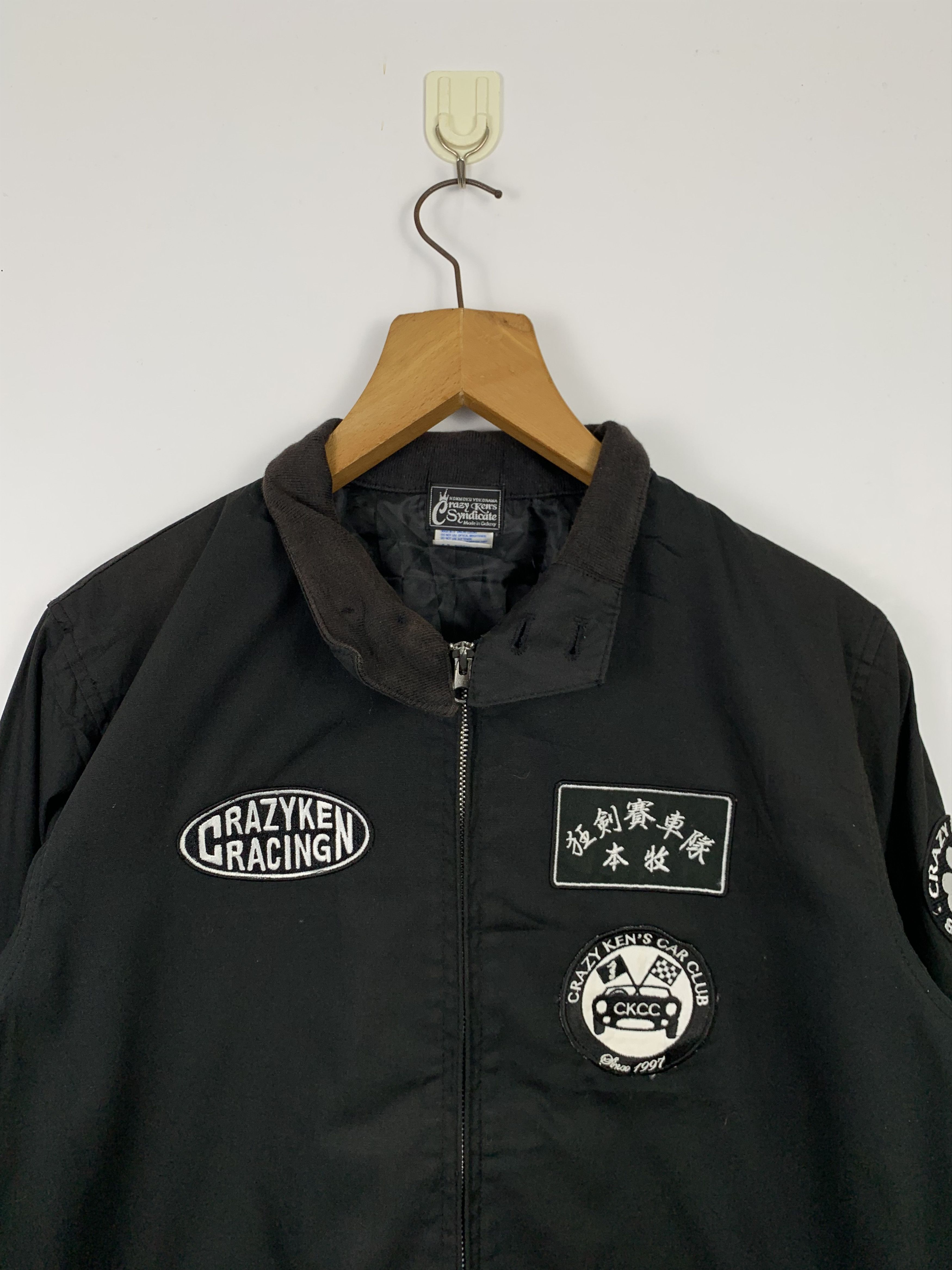 Vintage Vintage Crazy Kent Racing Parkas Big Logo J0558 Size US S / EU 44-46 / 1 - 3 Thumbnail