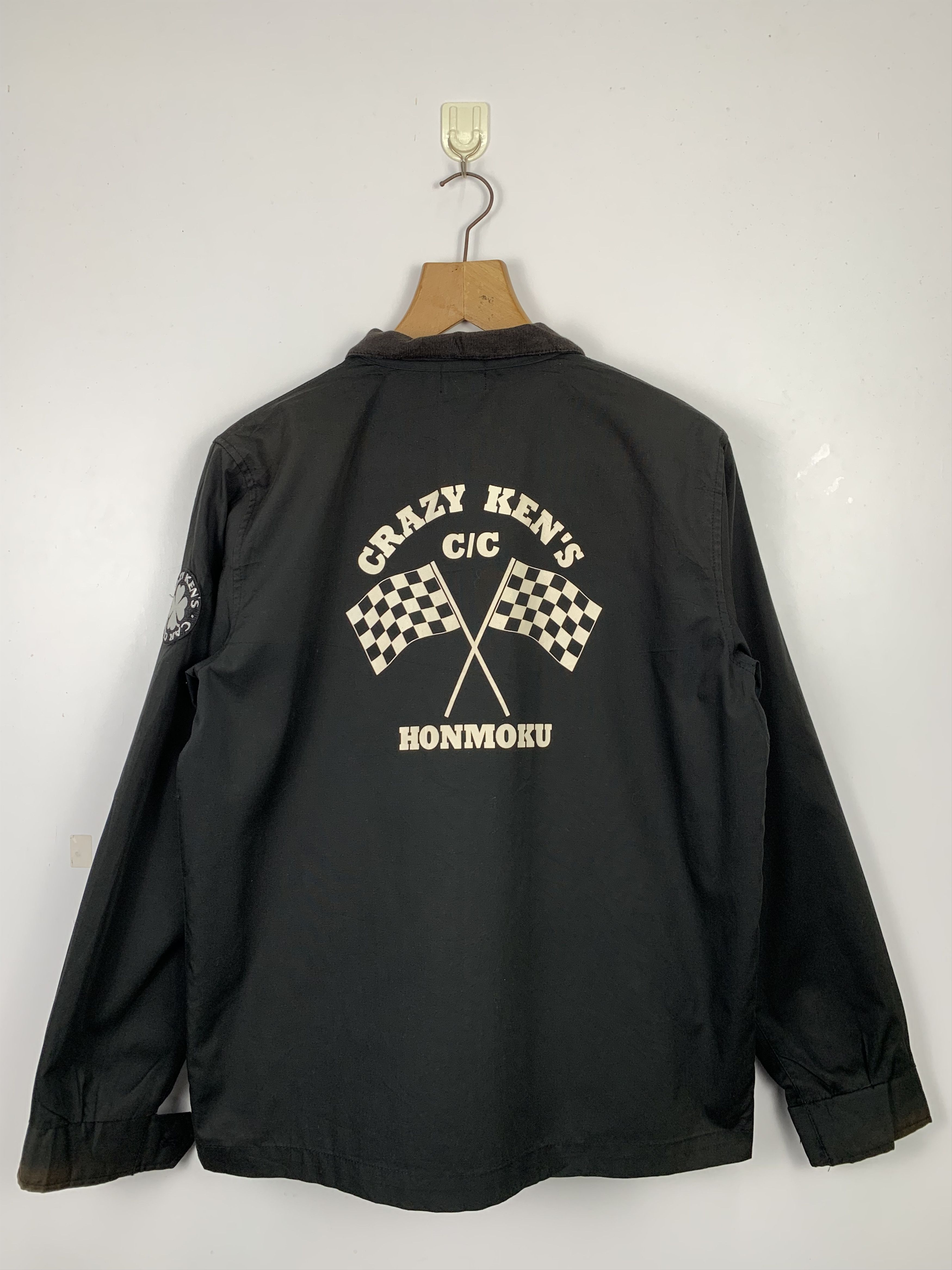 Vintage Vintage Crazy Kent Racing Parkas Big Logo J0558 Size US S / EU 44-46 / 1 - 1 Thumbnail