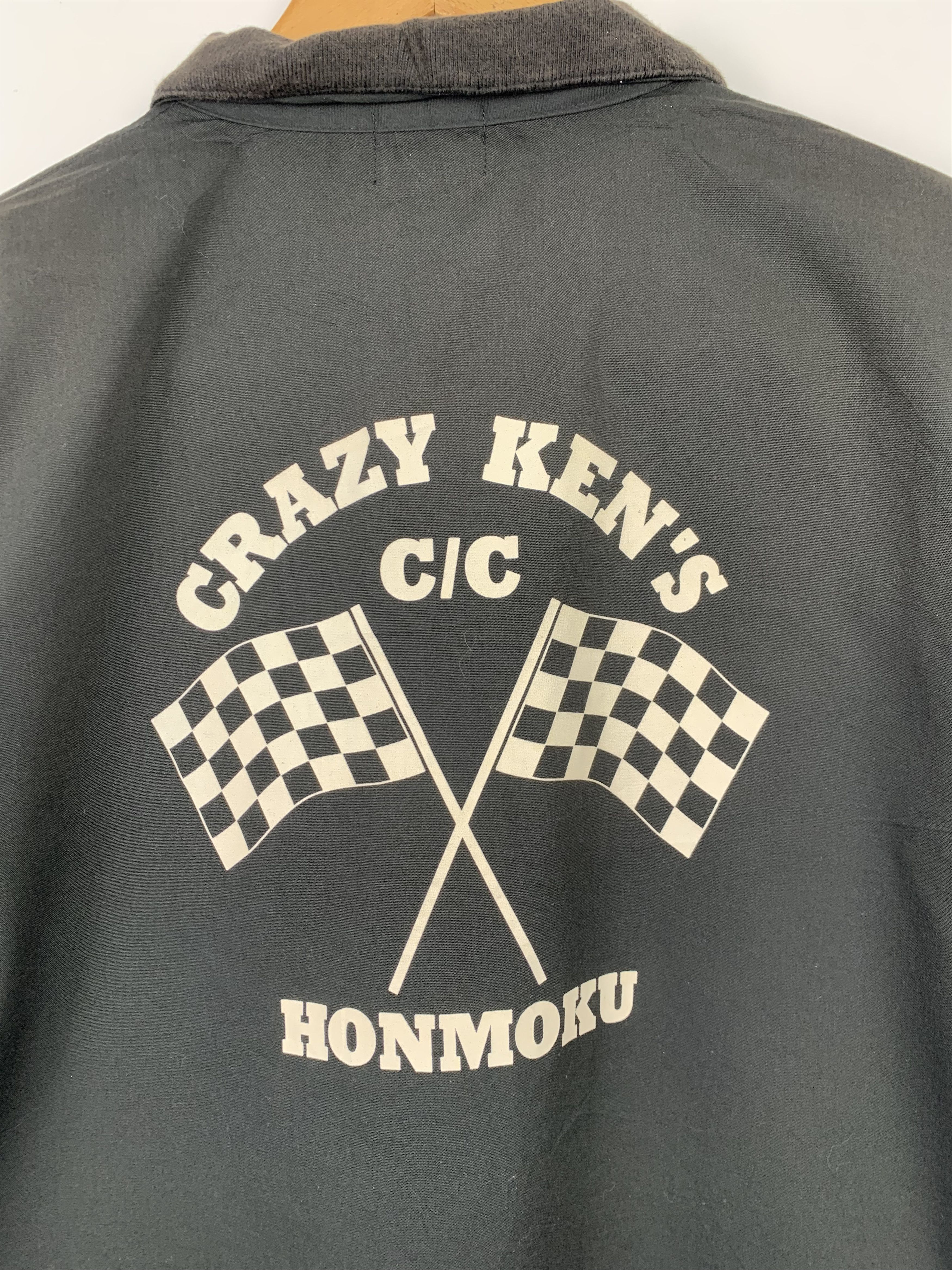 Vintage Vintage Crazy Kent Racing Parkas Big Logo J0558 Size US S / EU 44-46 / 1 - 12 Thumbnail
