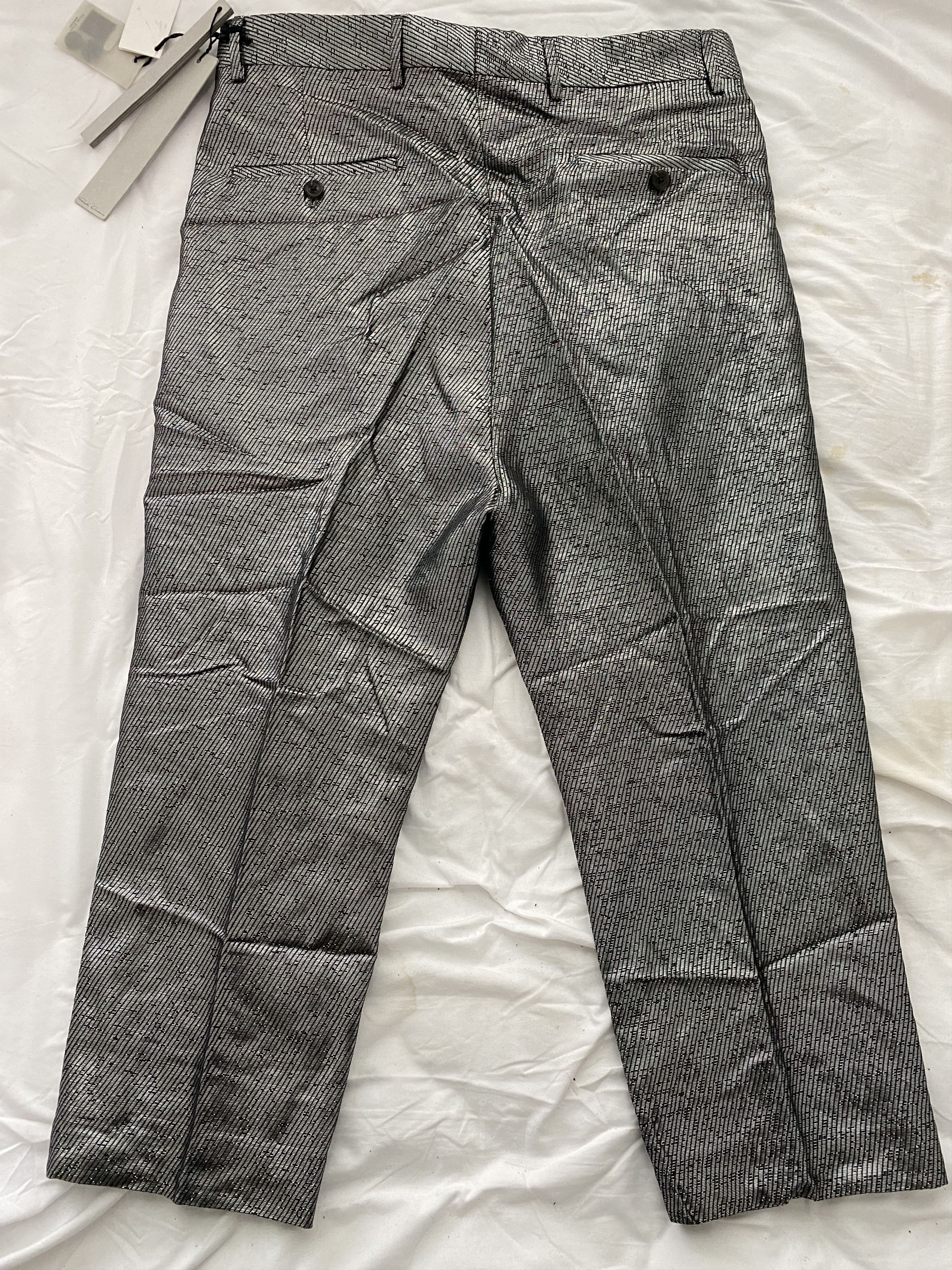 Rick Owens Astaires Cropped Trousers Size US 32 / EU 48 - 9 Thumbnail