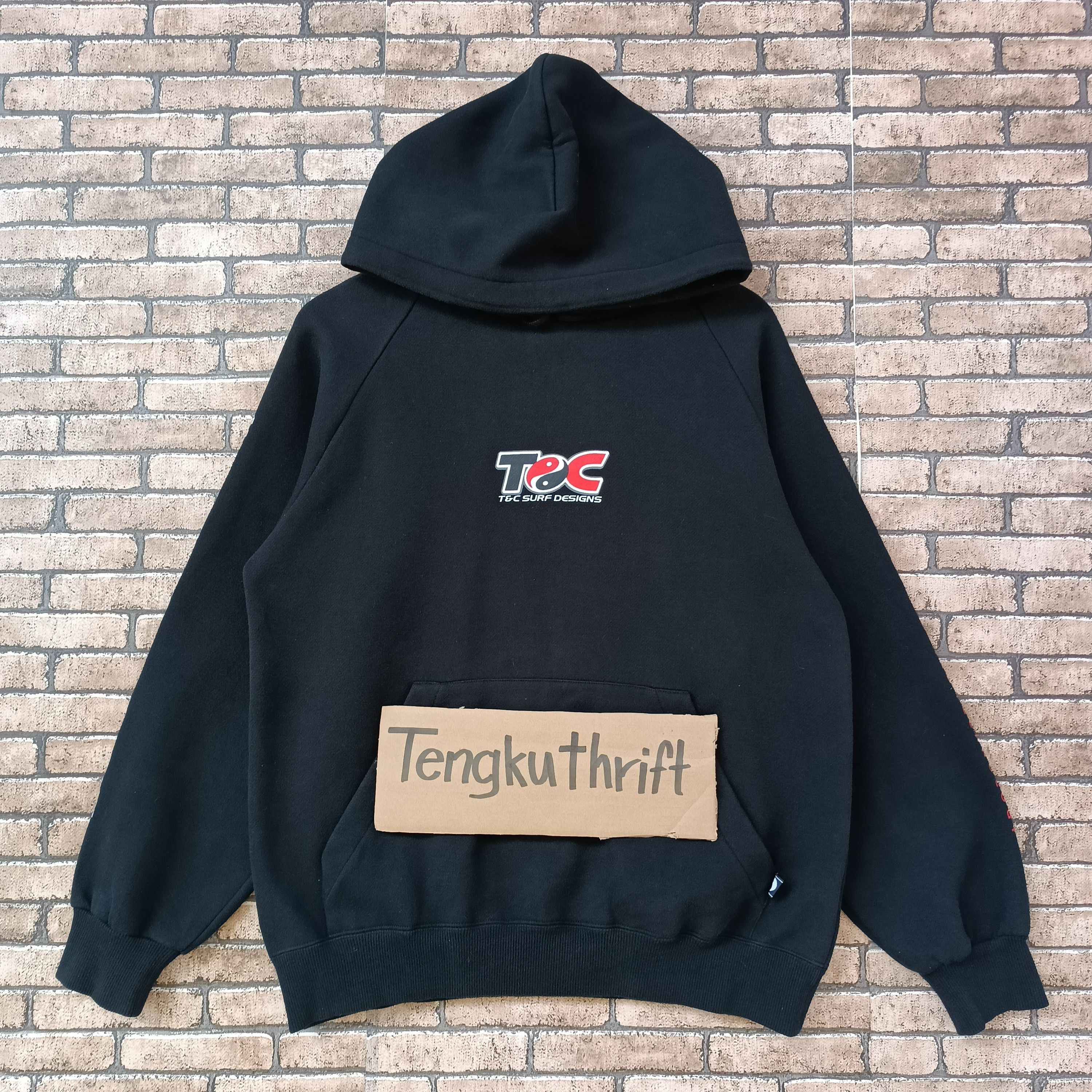 Vintage Vintage T&C Surf Designs Big Logo Backhit Pullover Hoodie Size US M / EU 48-50 / 2 - 8 Thumbnail
