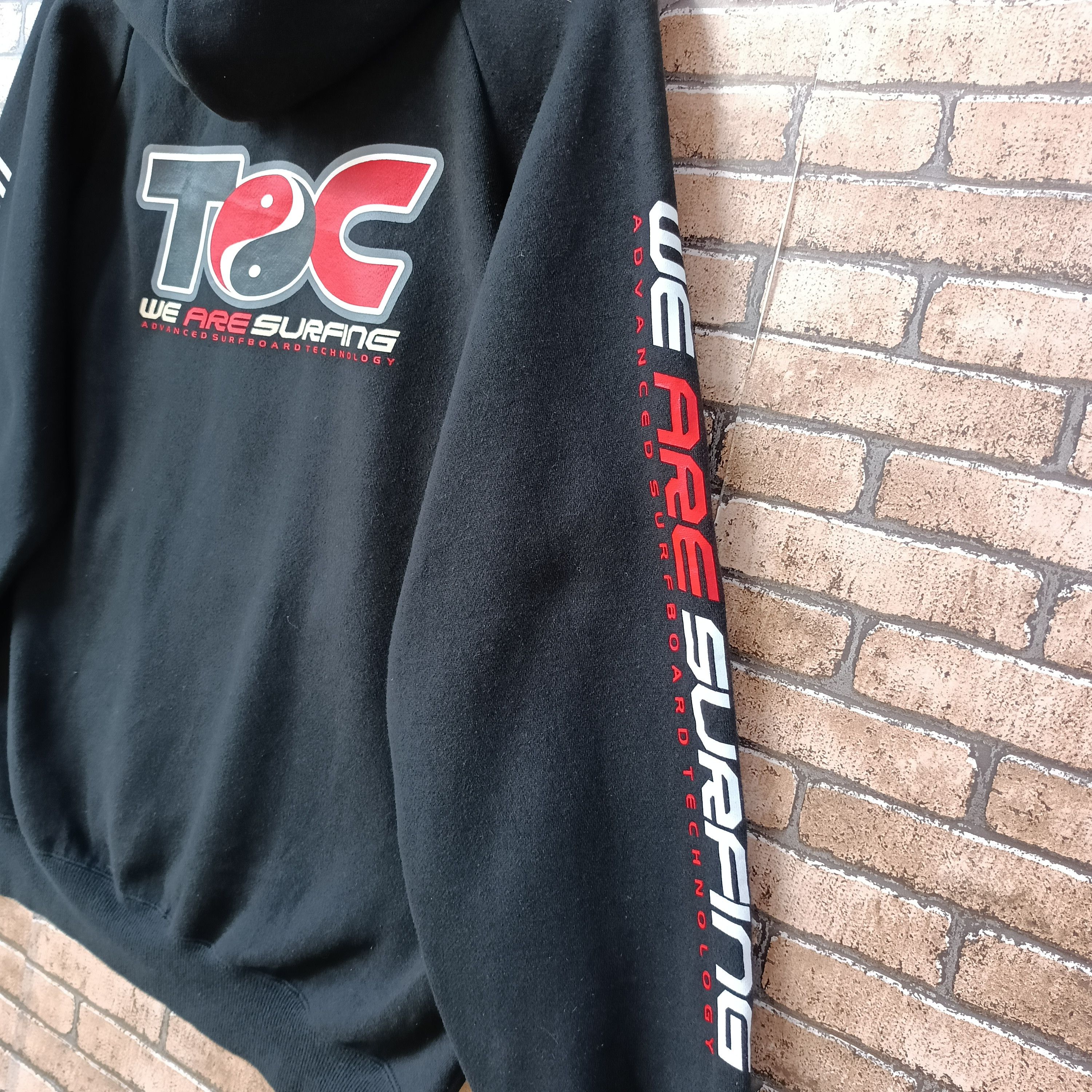 Vintage Vintage T&C Surf Designs Big Logo Backhit Pullover Hoodie Size US M / EU 48-50 / 2 - 4 Thumbnail