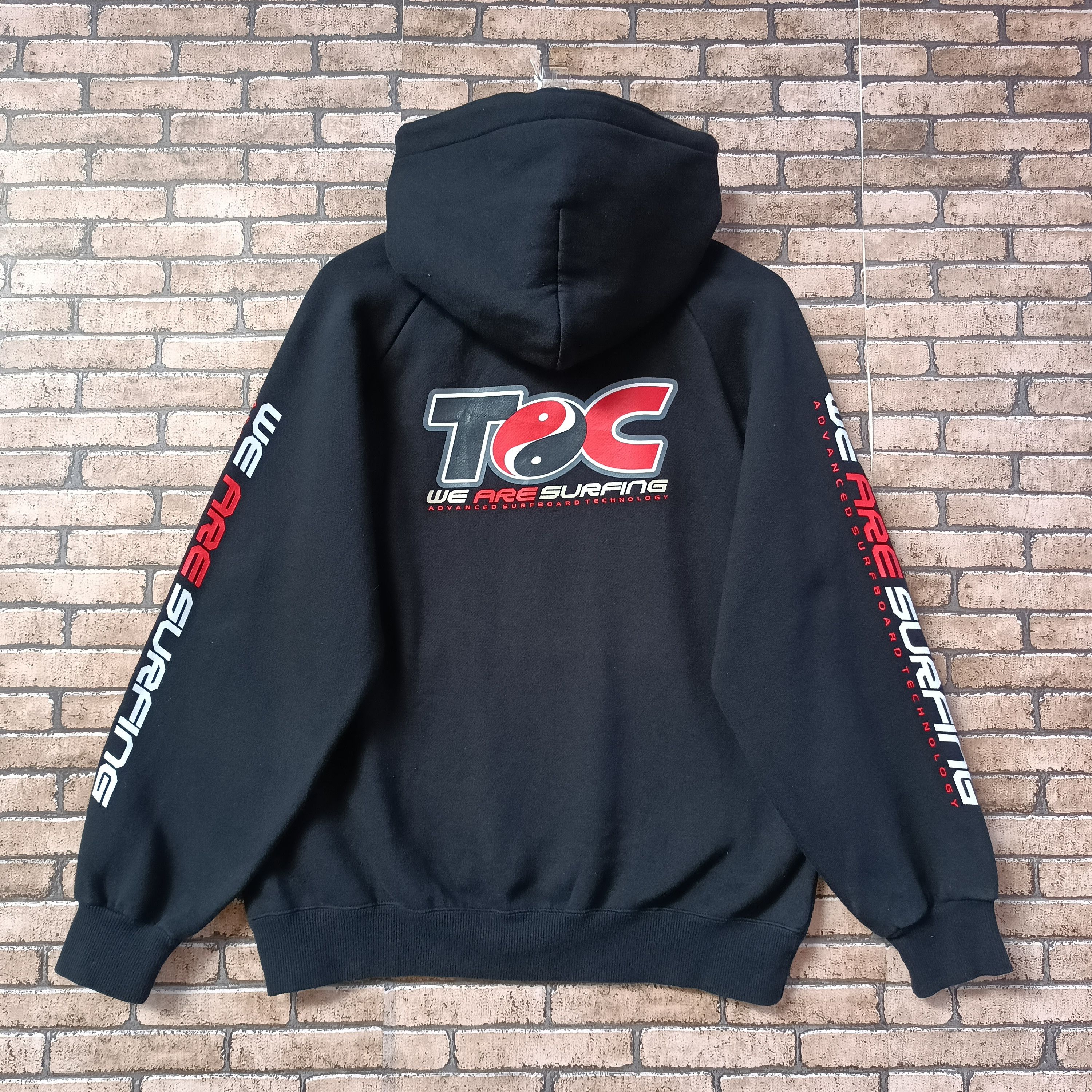 Vintage Vintage T&C Surf Designs Big Logo Backhit Pullover Hoodie Size US M / EU 48-50 / 2 - 1 Thumbnail