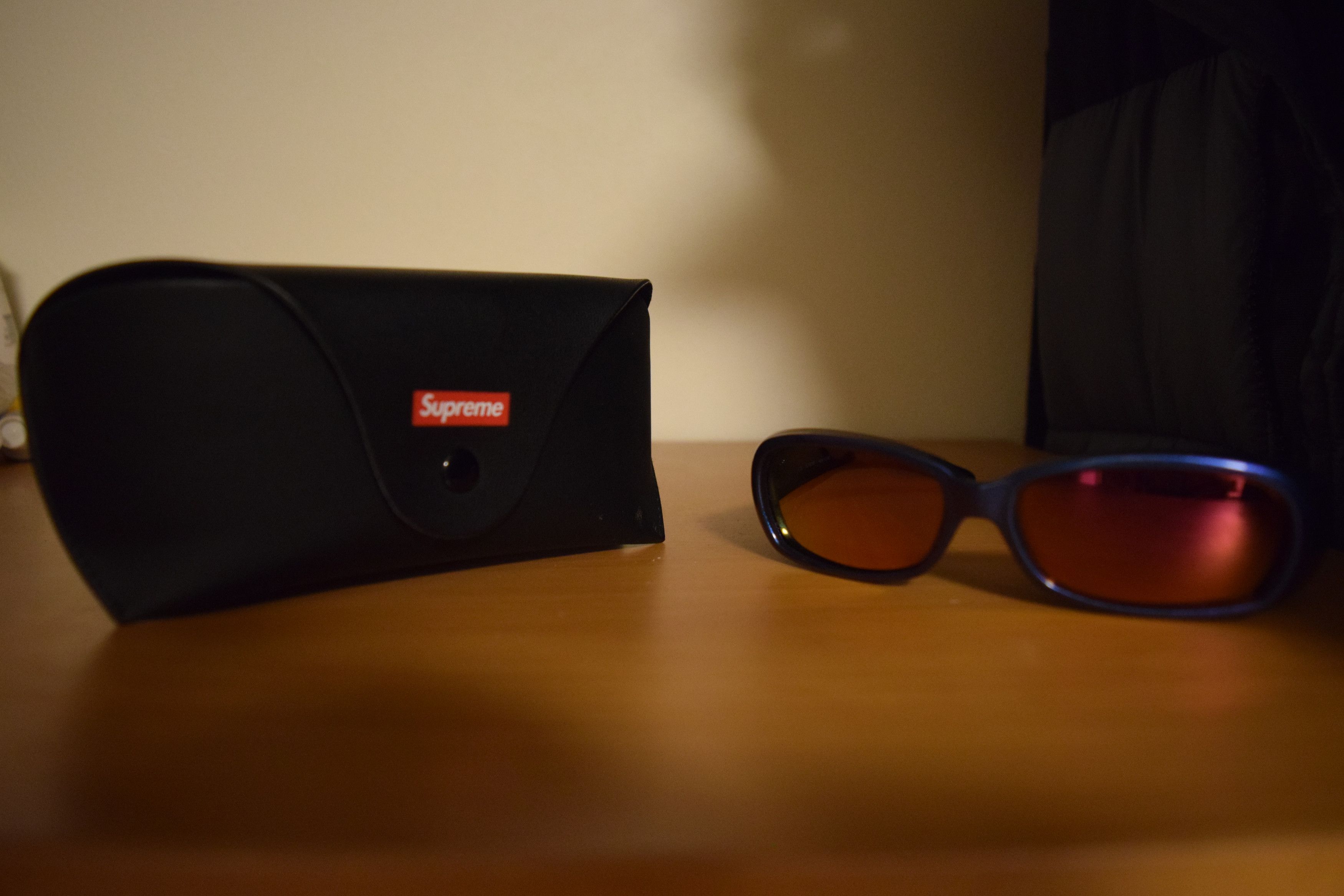 Supreme Supreme Stretch Sunglasses Iridescent Purple Size ONE SIZE - 4 Thumbnail