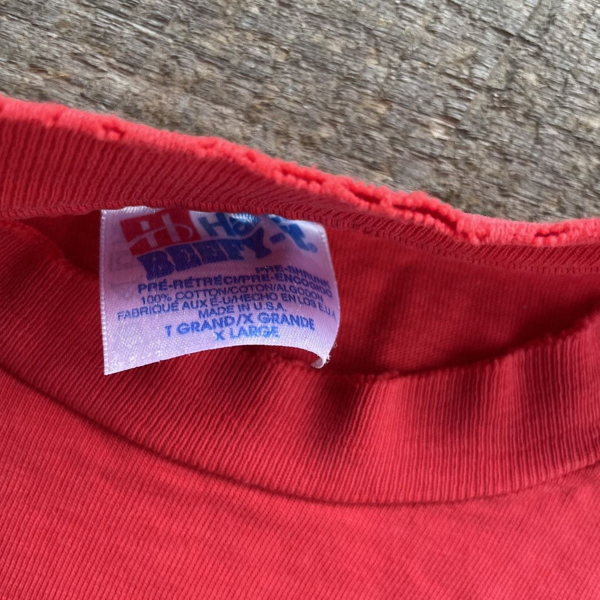 Vintage Vintage 90s Distressed Tabasco Hot Sauce T Shirt Size US XL / EU 56 / 4 - 4 Thumbnail