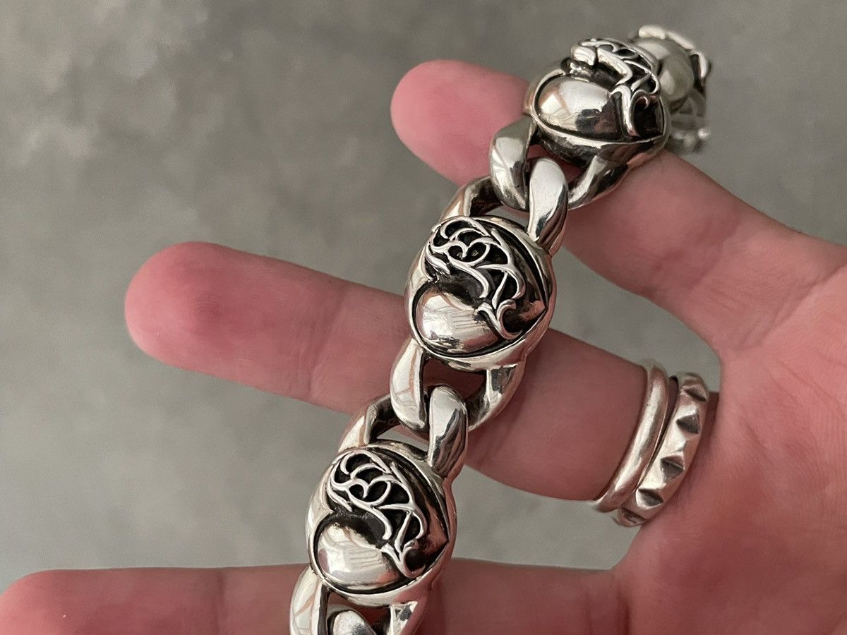 Chrome Hearts Chrome hearts Heart bracelet Size ONE SIZE - 17 Thumbnail