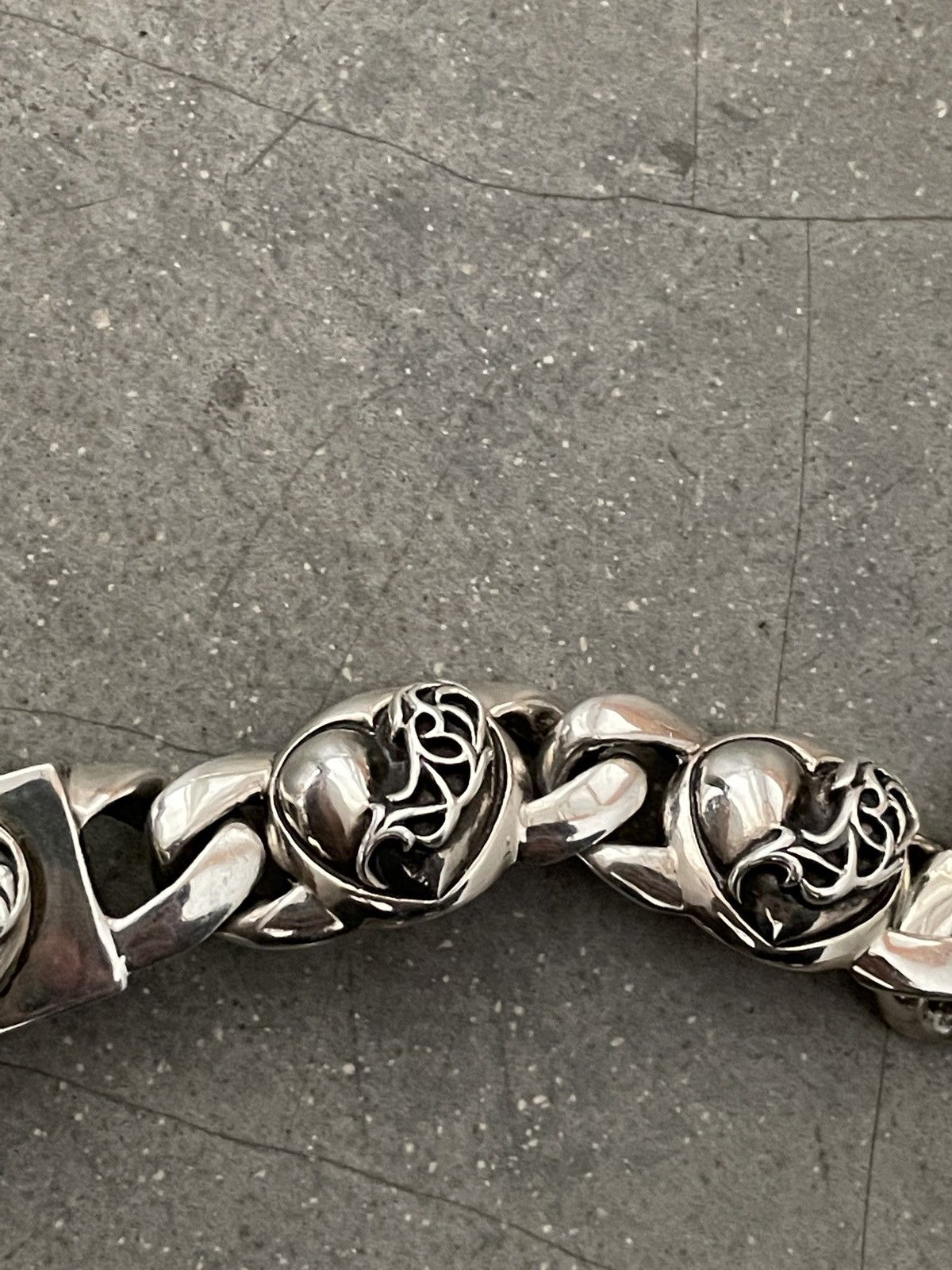 Chrome Hearts Chrome hearts Heart bracelet Size ONE SIZE - 4 Thumbnail