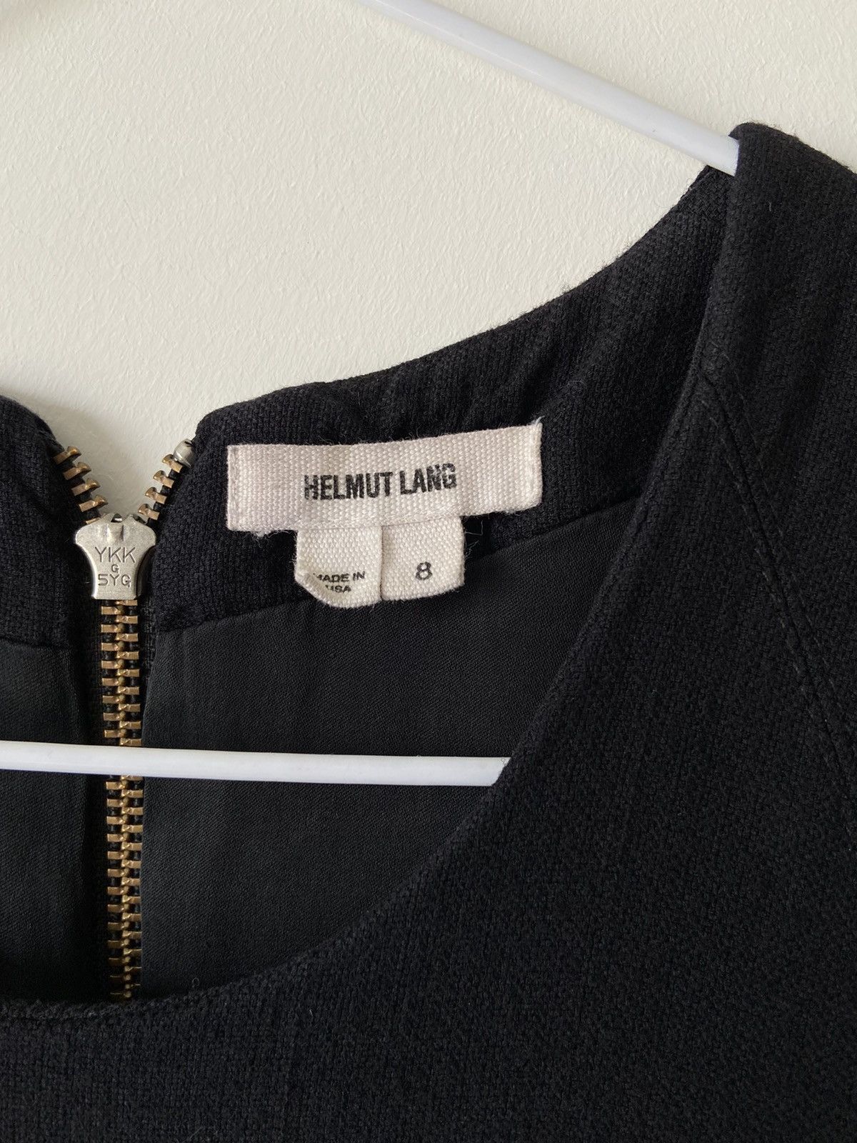 Helmut Lang Helmut Lang black dress silk lining Size M / US 6-8 / IT 42-44 - 3 Thumbnail