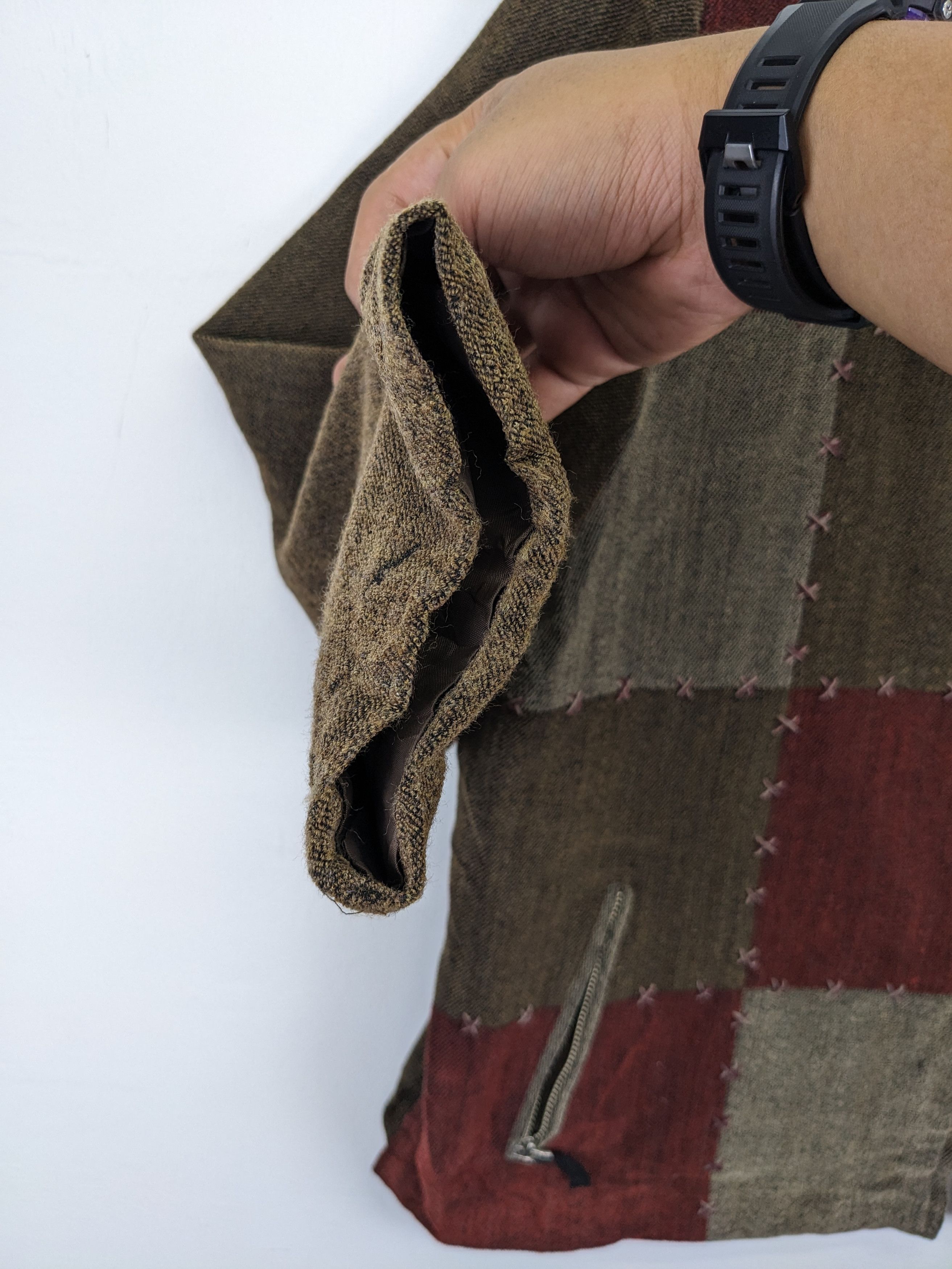 Japanese Brand Vintage Cardigan Patchwork Kapital Style by Marylester Size M / US 6-8 / IT 42-44 - 5 Thumbnail