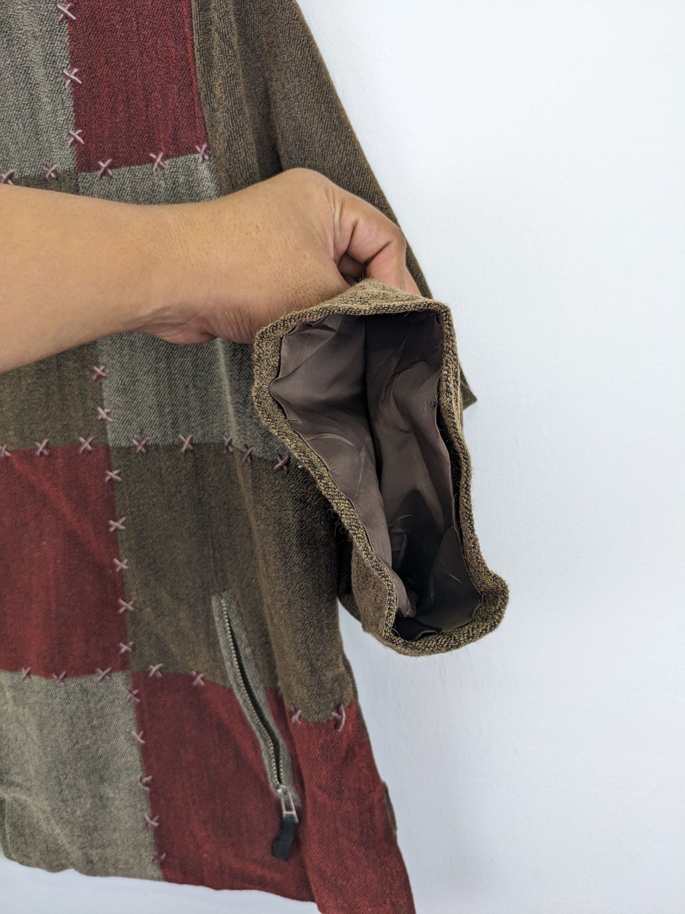 Japanese Brand Vintage Cardigan Patchwork Kapital Style by Marylester Size M / US 6-8 / IT 42-44 - 10 Thumbnail