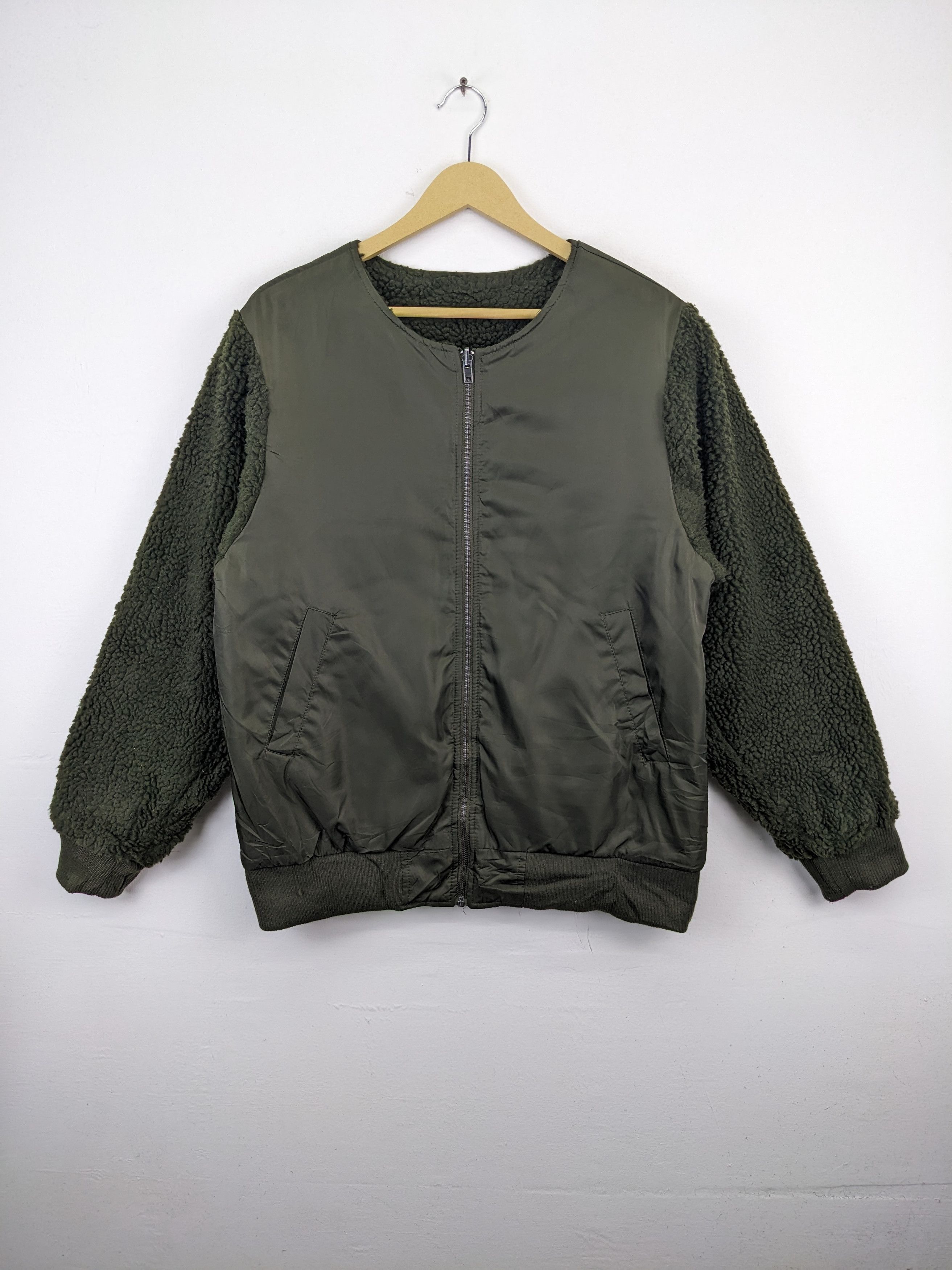 Japanese Brand × Vintage Vintage Bomber Jacket Sherpa Reversible Size US M / EU 48-50 / 2 - 3 Thumbnail