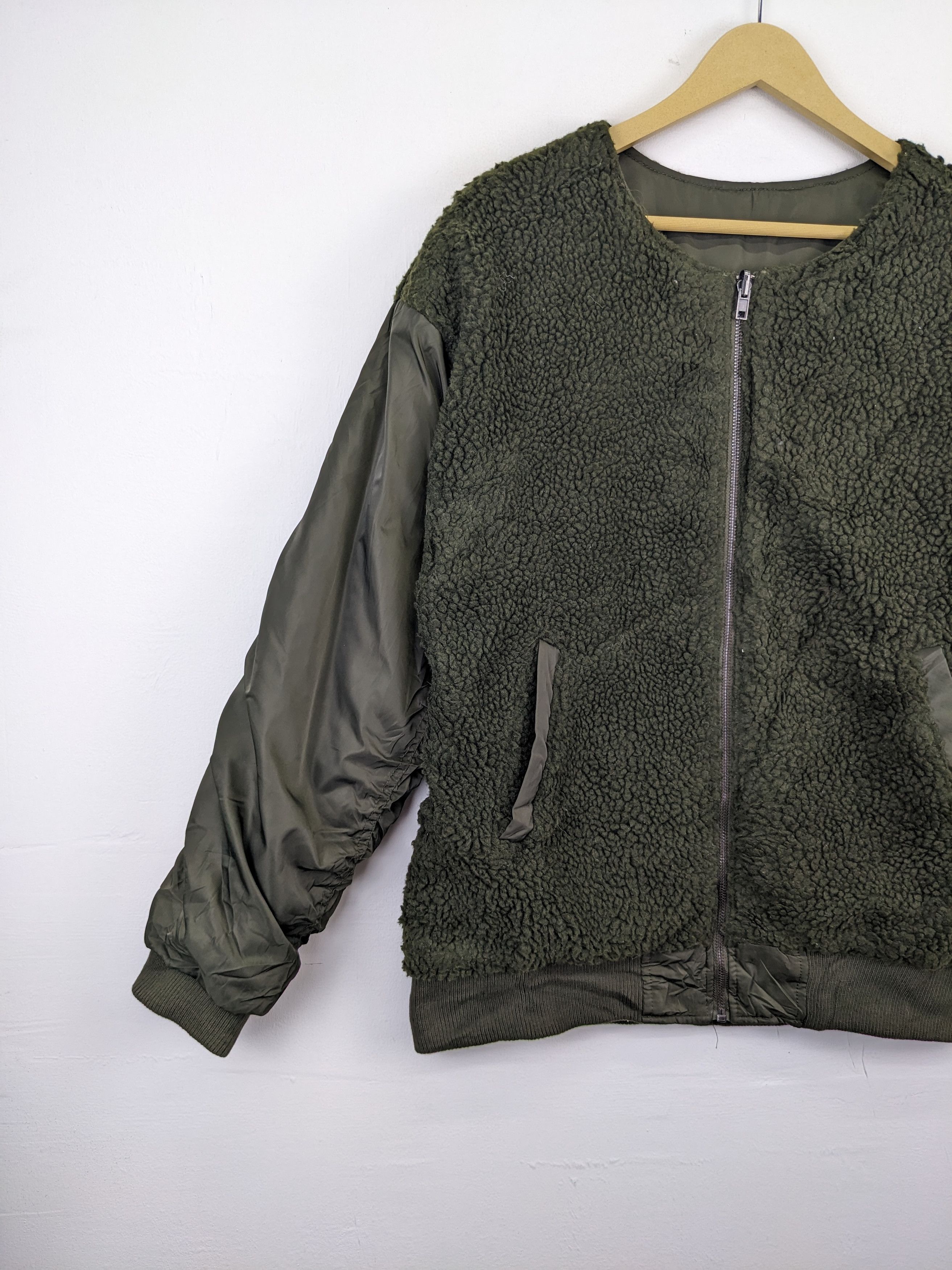 Japanese Brand × Vintage Vintage Bomber Jacket Sherpa Reversible Size US M / EU 48-50 / 2 - 7 Thumbnail
