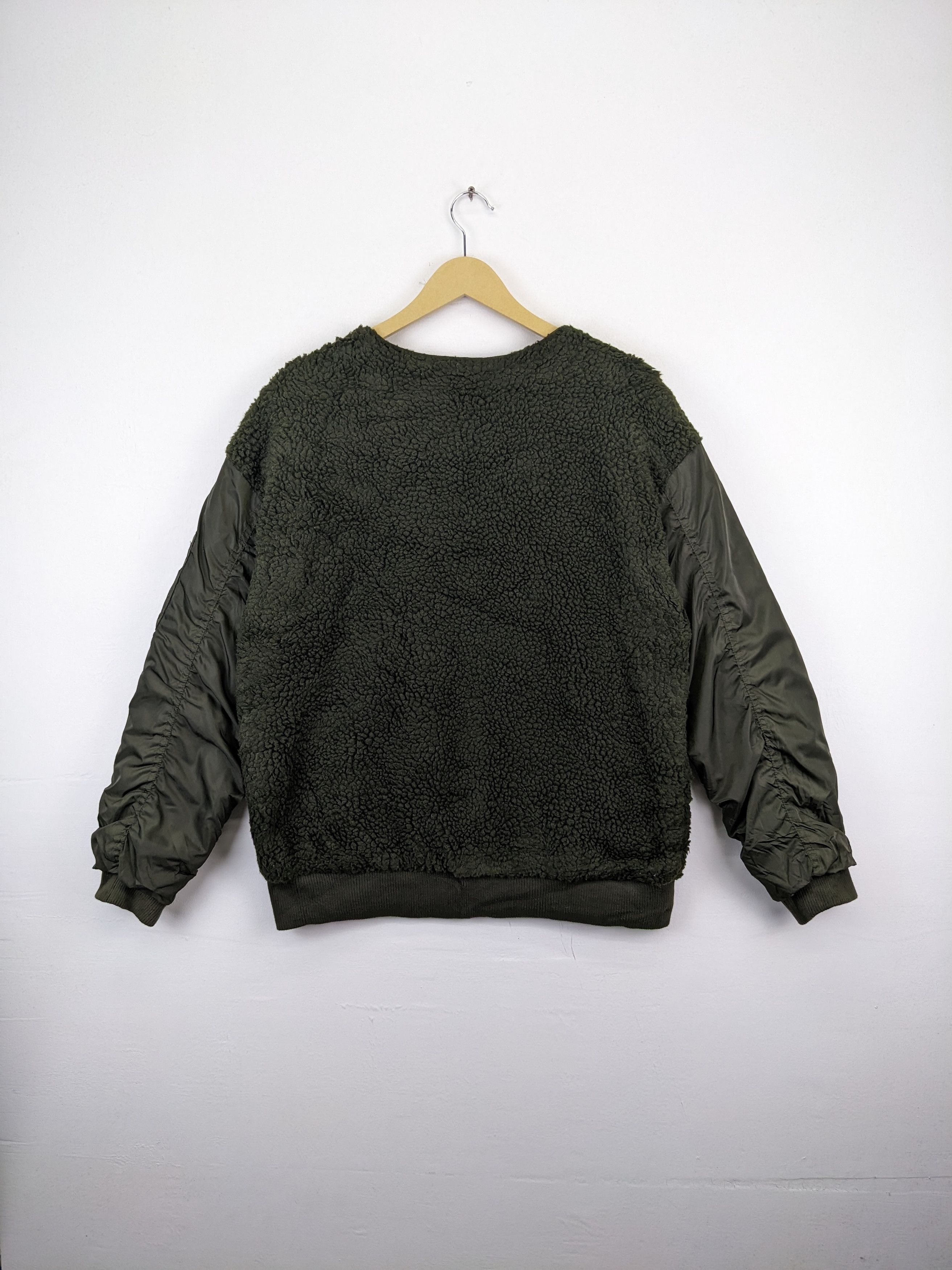Japanese Brand × Vintage Vintage Bomber Jacket Sherpa Reversible Size US M / EU 48-50 / 2 - 2 Thumbnail