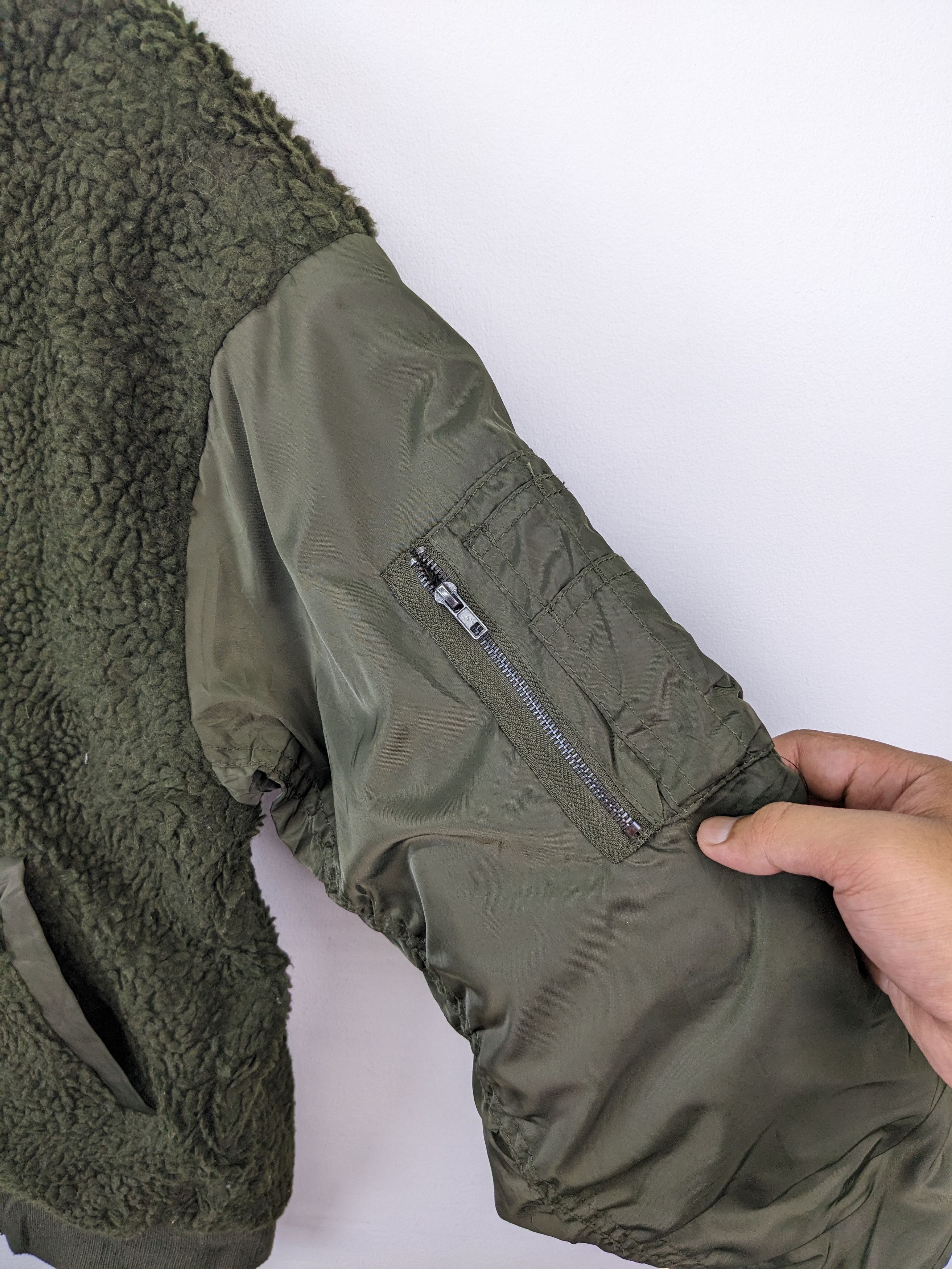 Japanese Brand × Vintage Vintage Bomber Jacket Sherpa Reversible Size US M / EU 48-50 / 2 - 11 Thumbnail