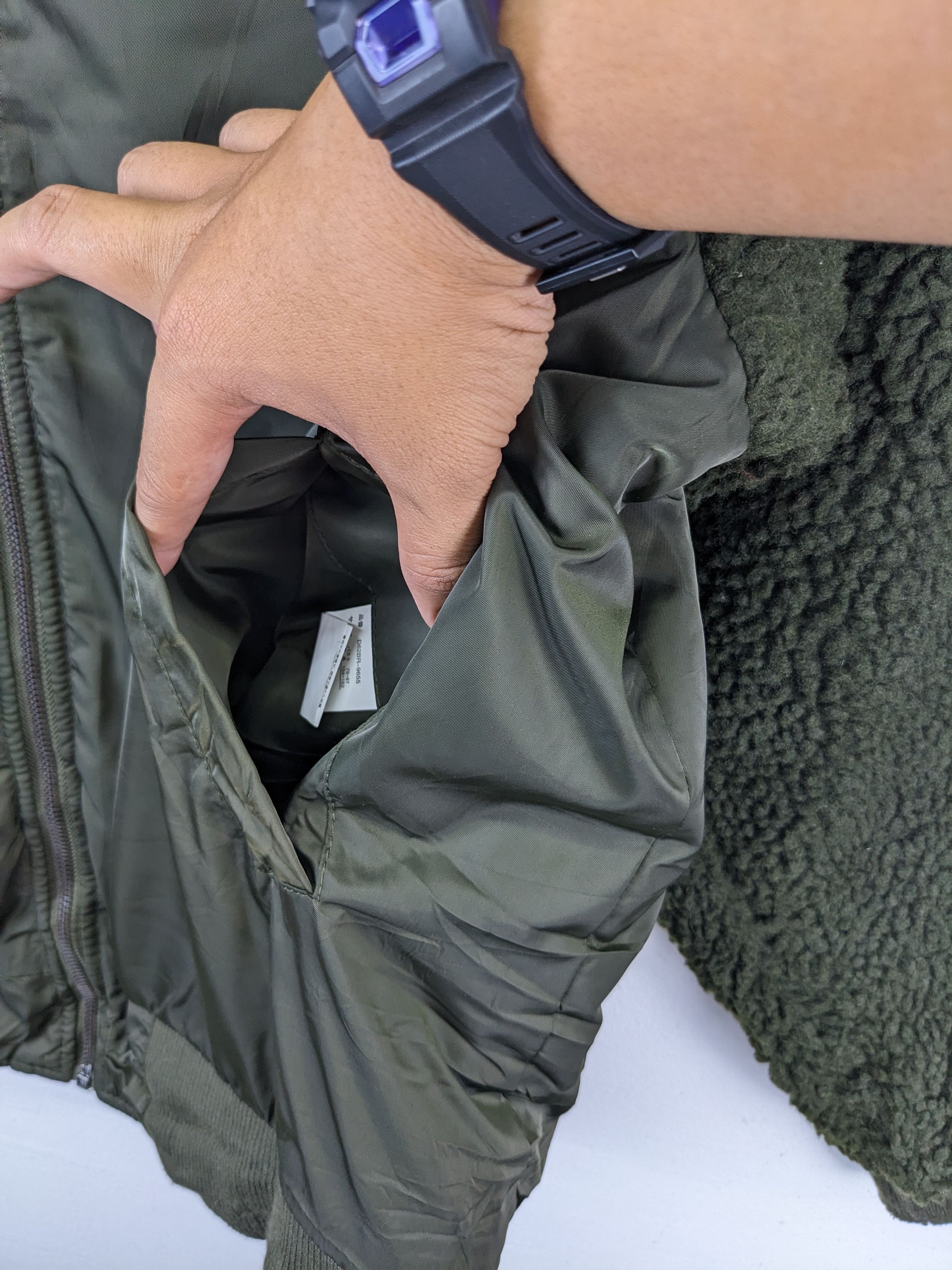 Japanese Brand × Vintage Vintage Bomber Jacket Sherpa Reversible Size US M / EU 48-50 / 2 - 12 Thumbnail