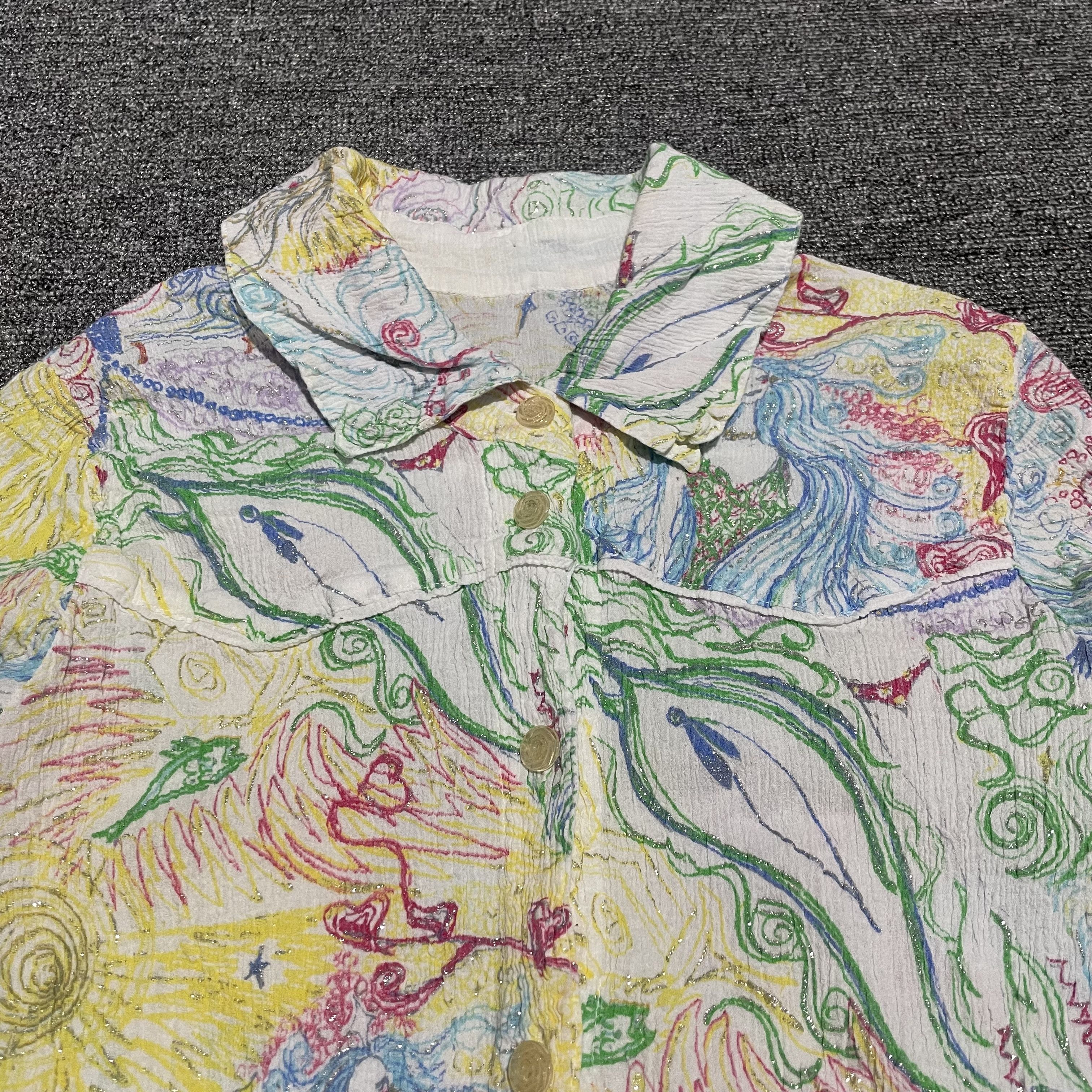 Pleats Please Issey Miyake Issey Miyake Tsumori Chisato Pleats Button Up Shirts Size M / US 6-8 / IT 42-44 - 3 Thumbnail